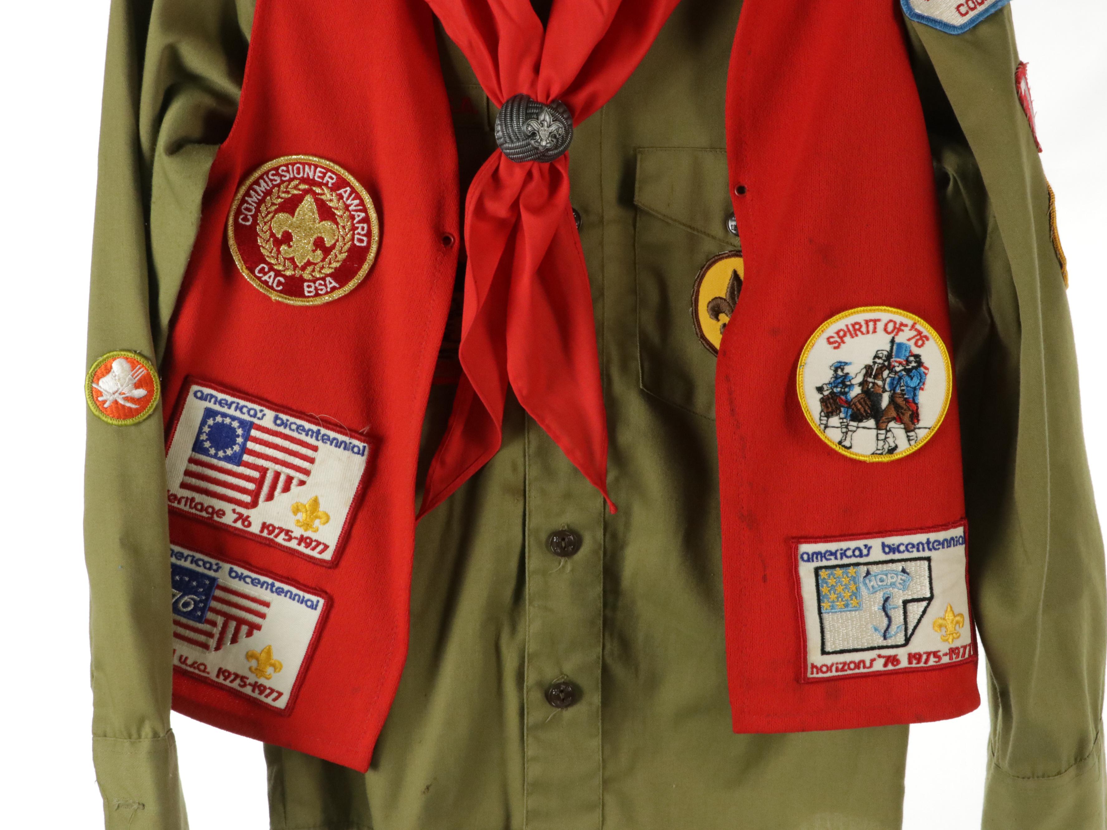 Boy Scouts of America Cub, Scout, and Den Mother Uniforms, 1970s