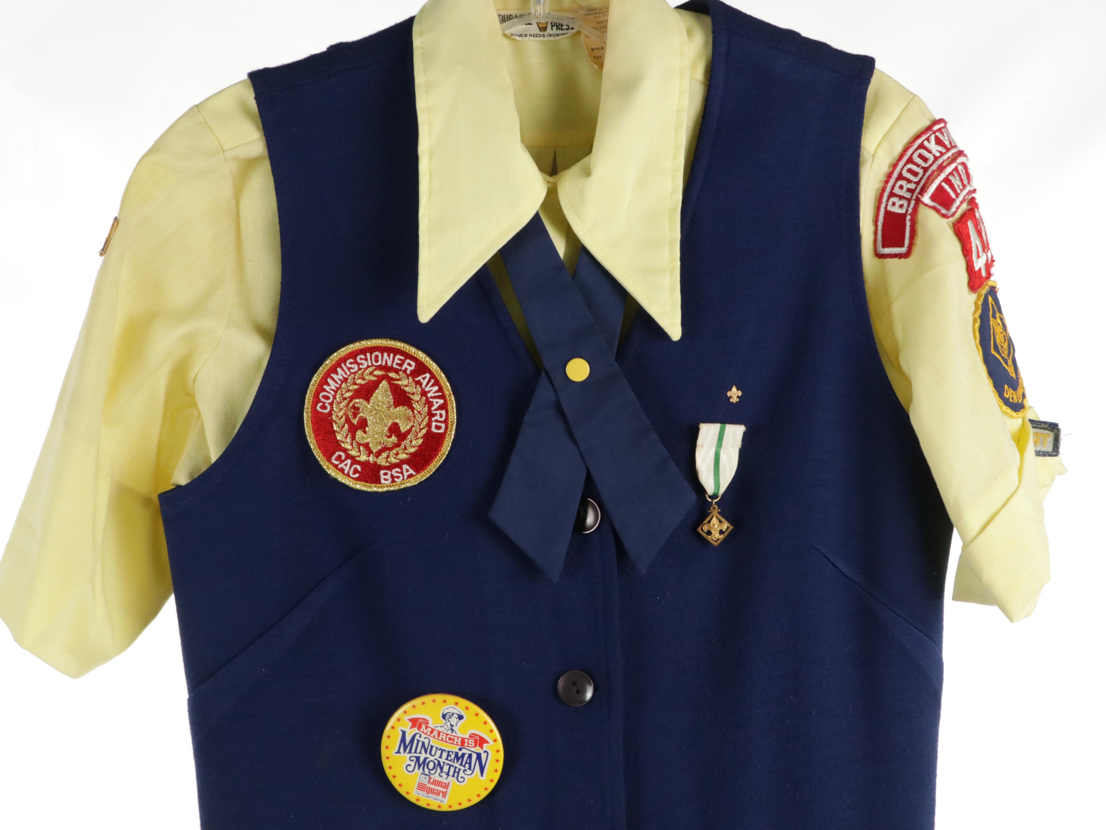 Boy Scouts of America Cub, Scout, and Den Mother Uniforms, 1970s