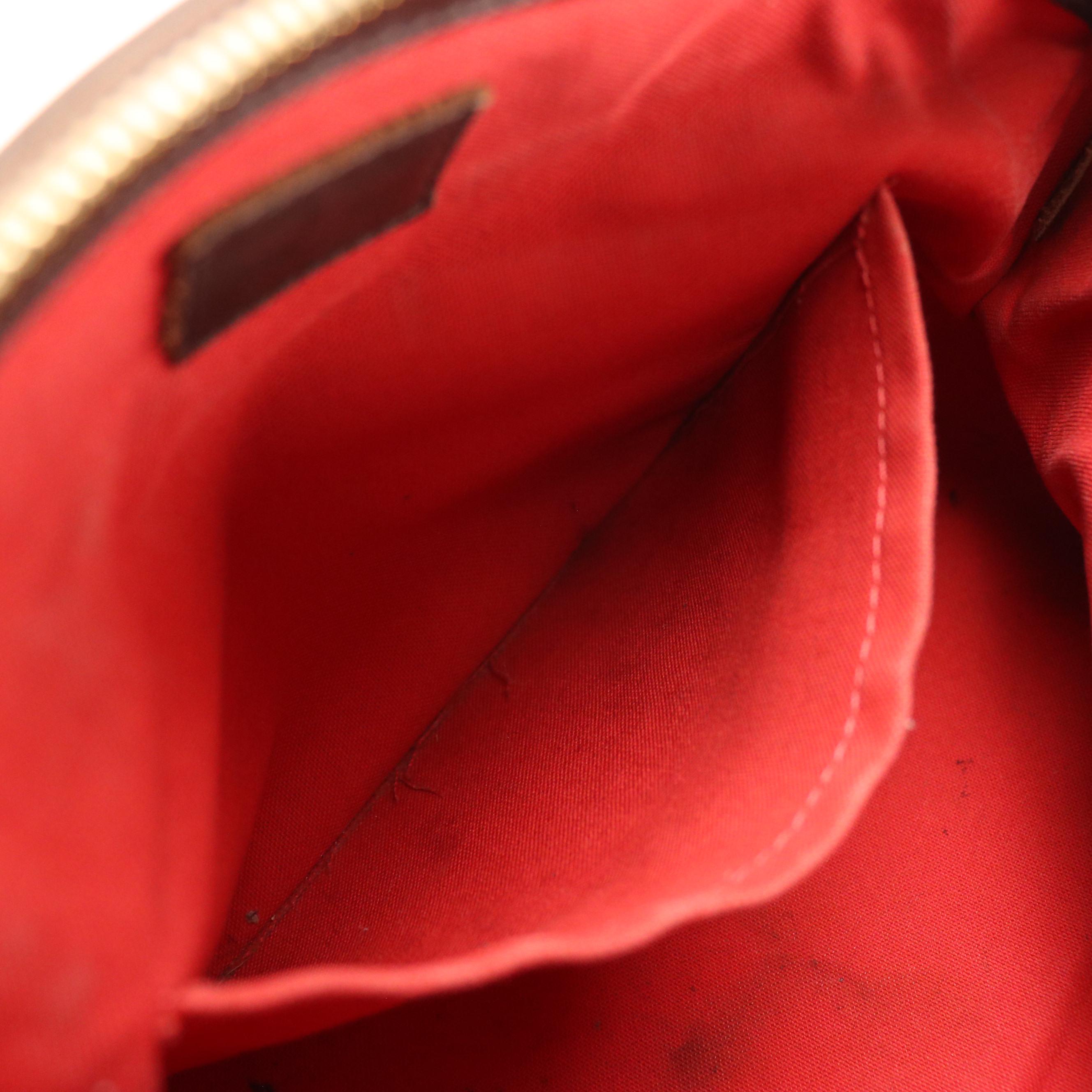 Louis Vuitton Verona PM in Damier Ébène Canvas and Leather Trim