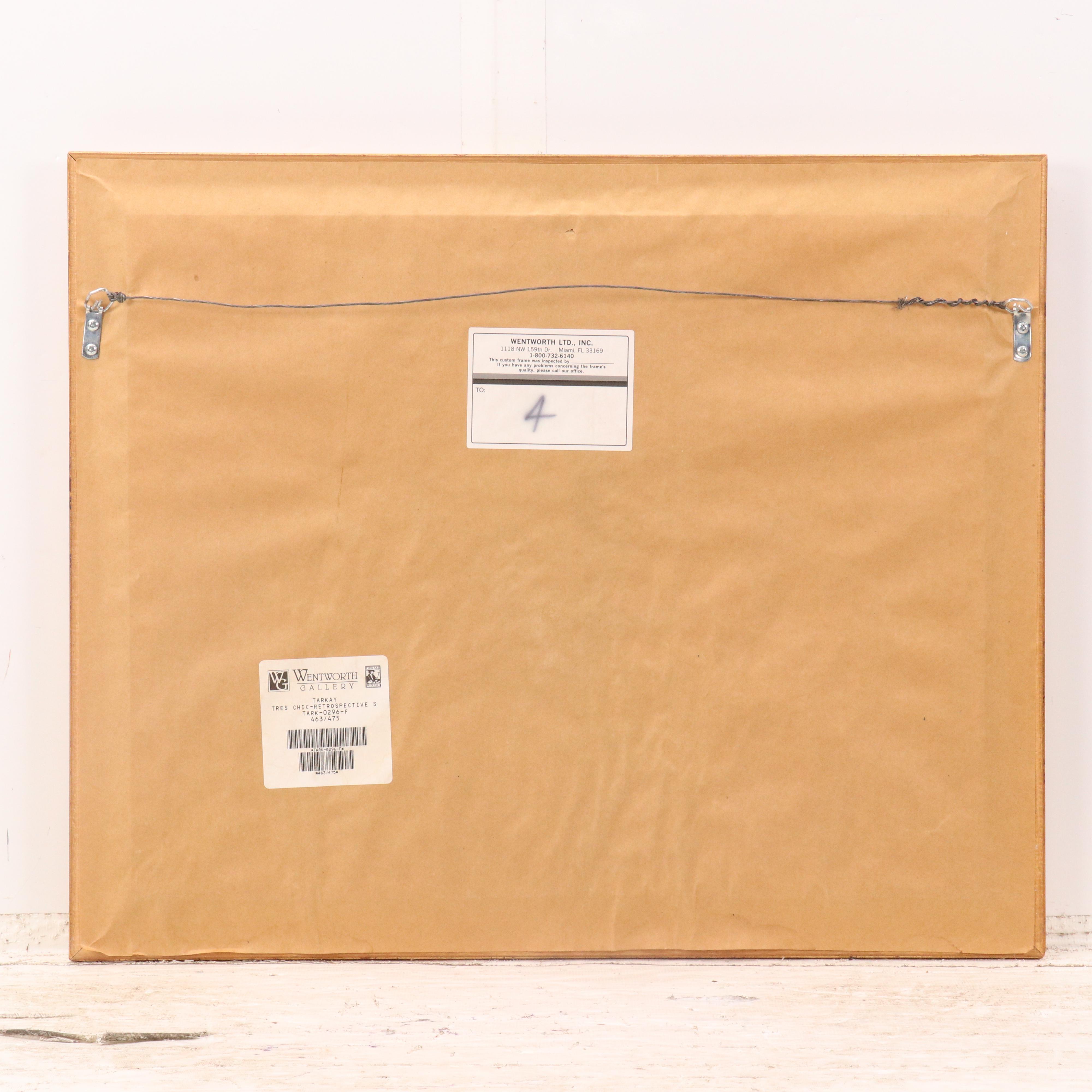 Itzchak Tarkay Serigraph "Très Chic"