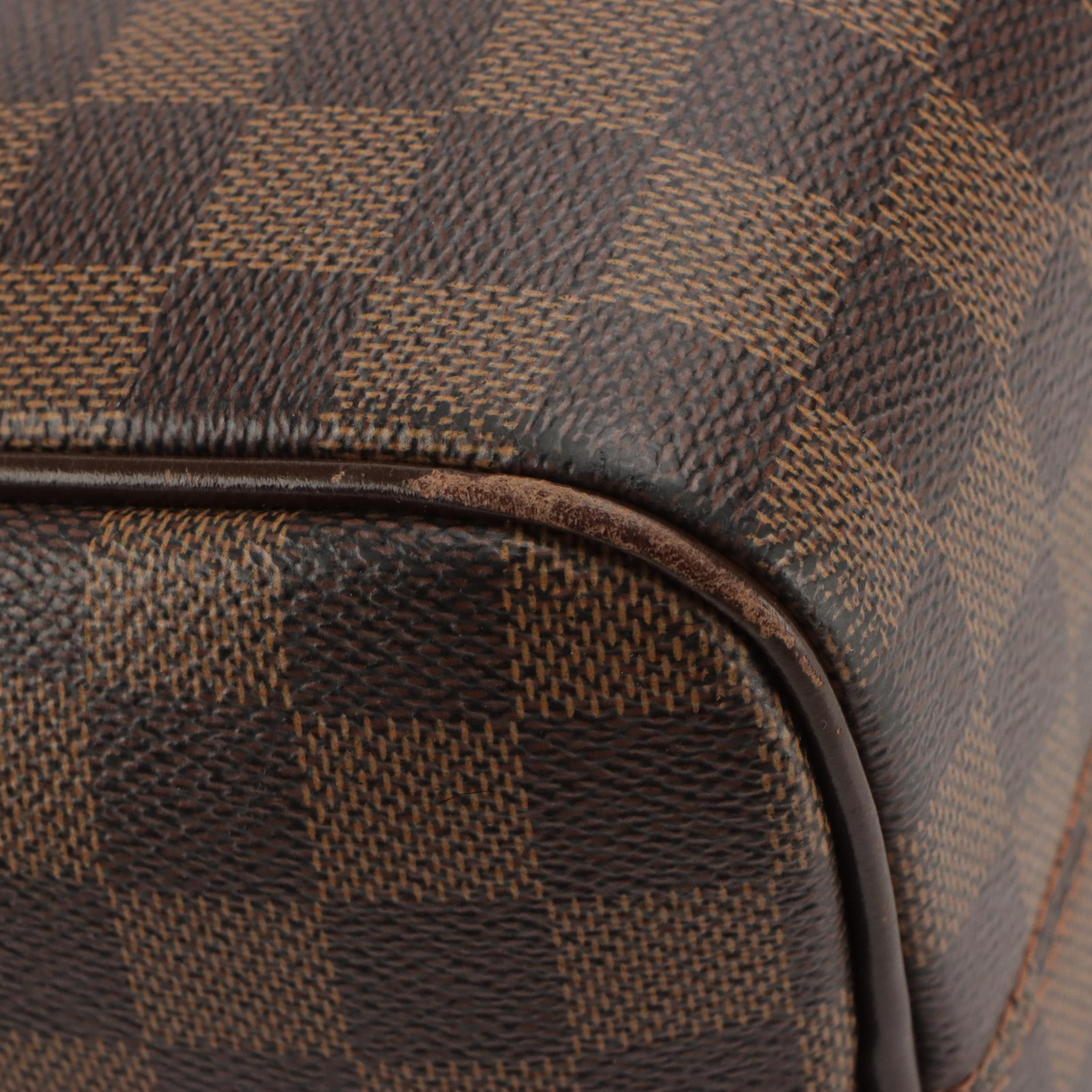 Louis Vuitton Nolita 24 Heures Travel Bag in Damier Ebene Canvas