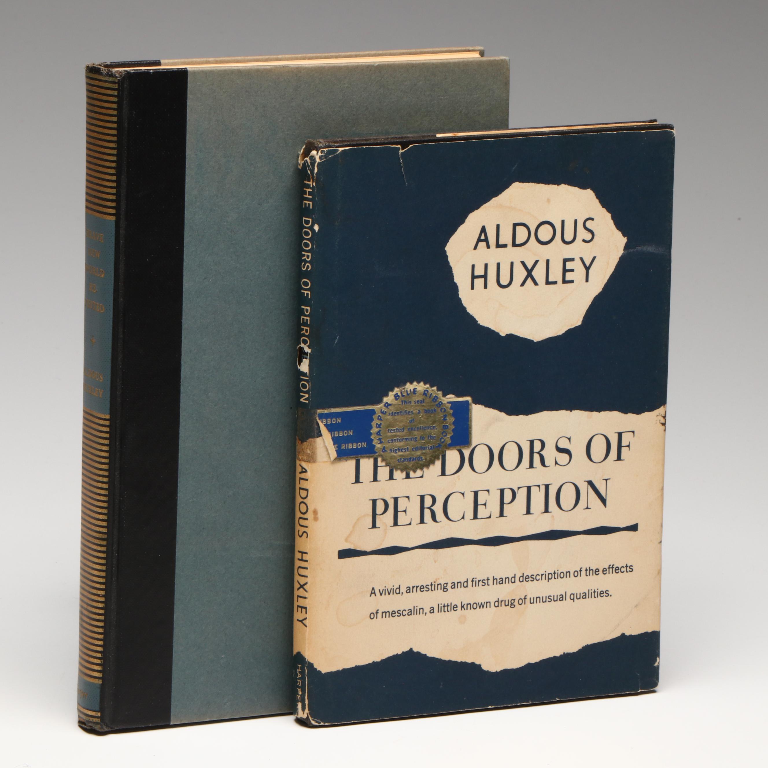 First Edition "Brave New World Revisited" and More by Aldous Huxley