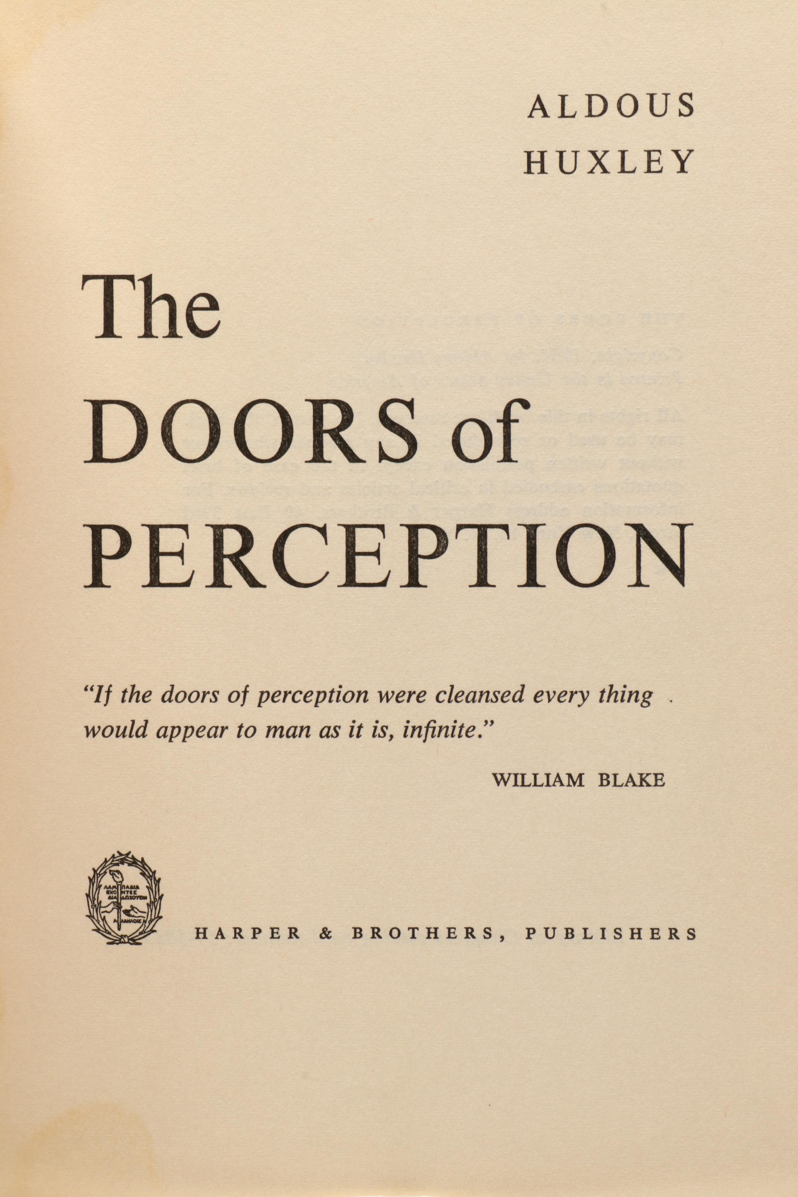 First Edition "Brave New World Revisited" and More by Aldous Huxley