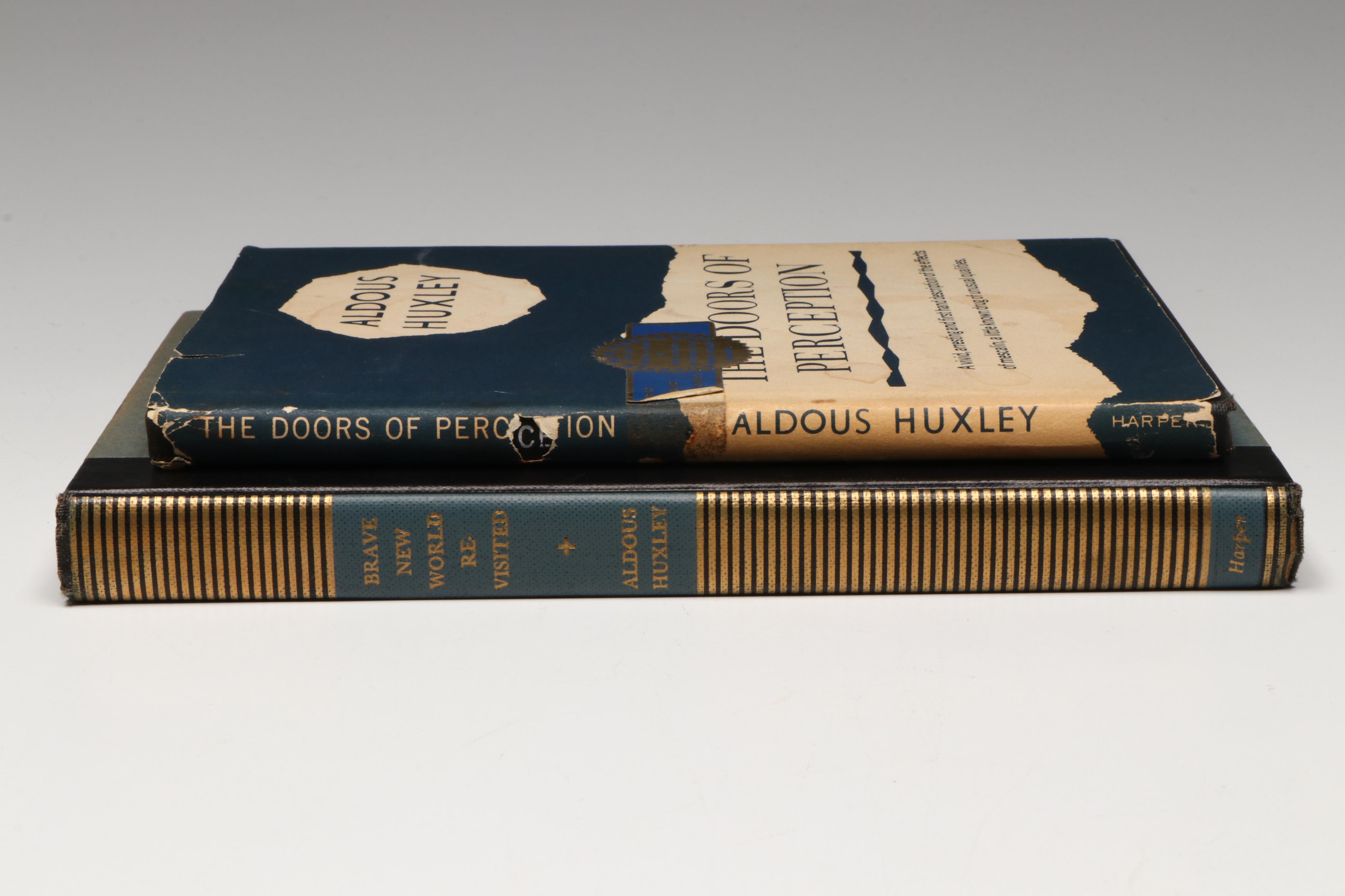 First Edition "Brave New World Revisited" and More by Aldous Huxley
