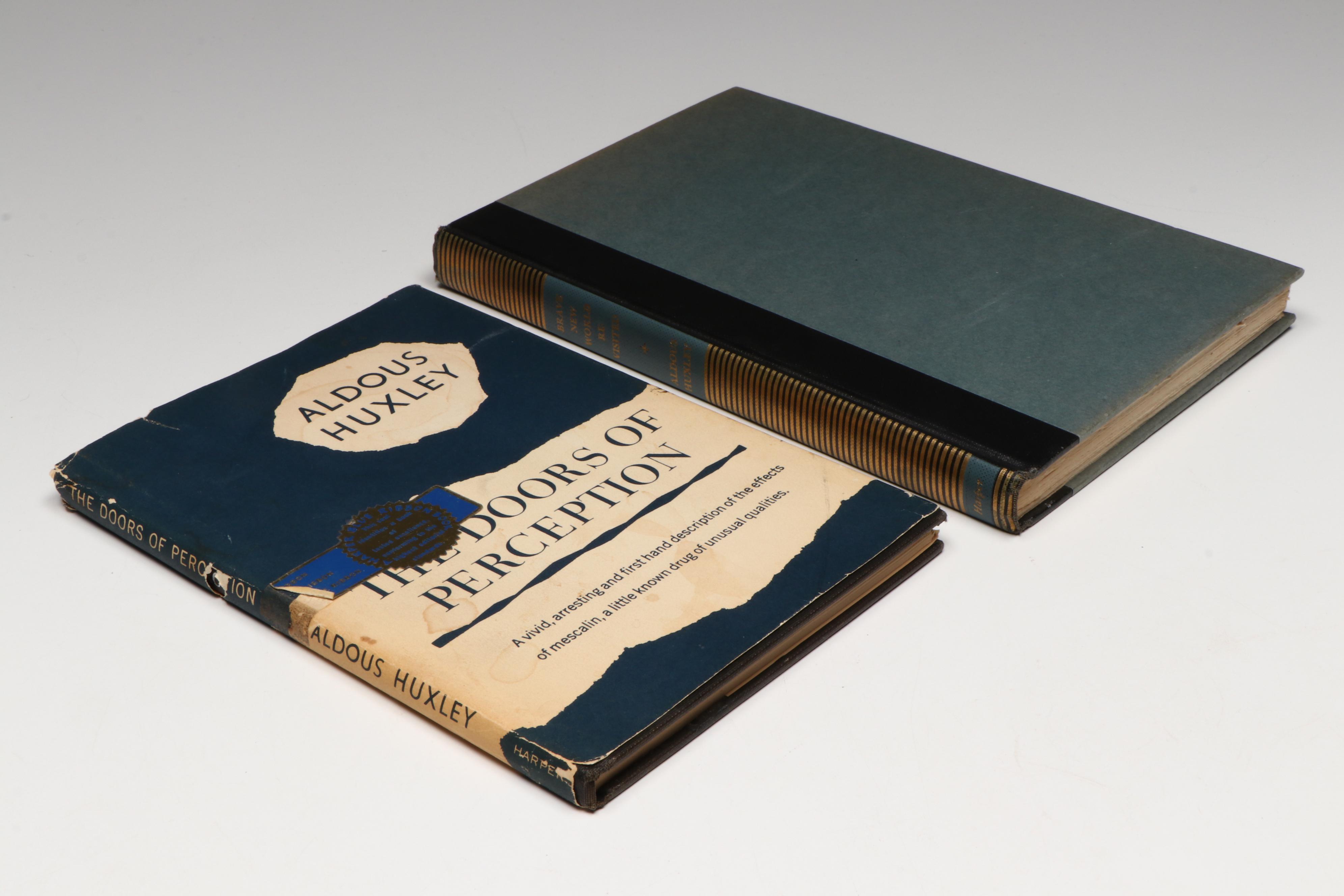 First Edition "Brave New World Revisited" and More by Aldous Huxley