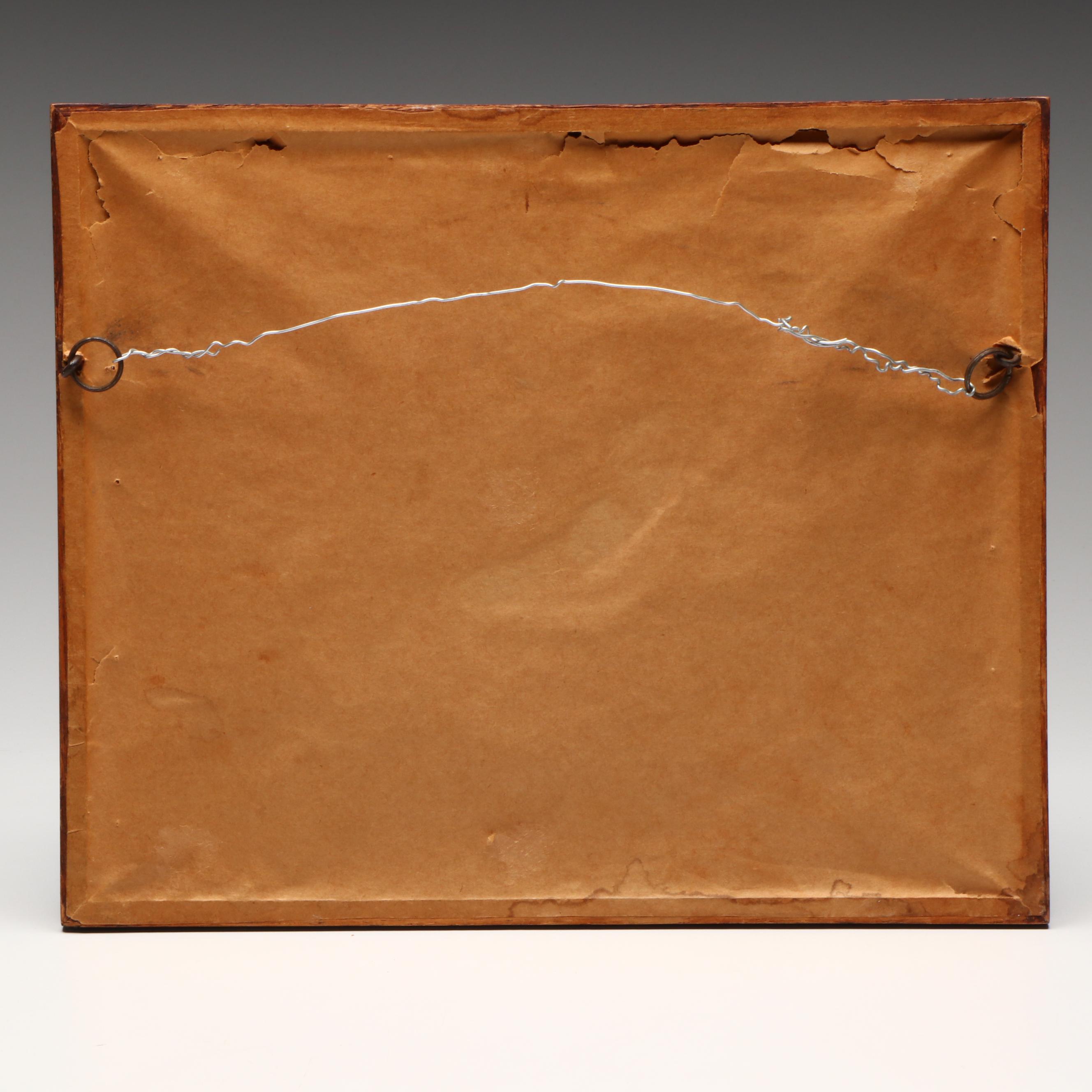 Antique American Cross Stitch Sampler by Elizabeth Porter, 1750