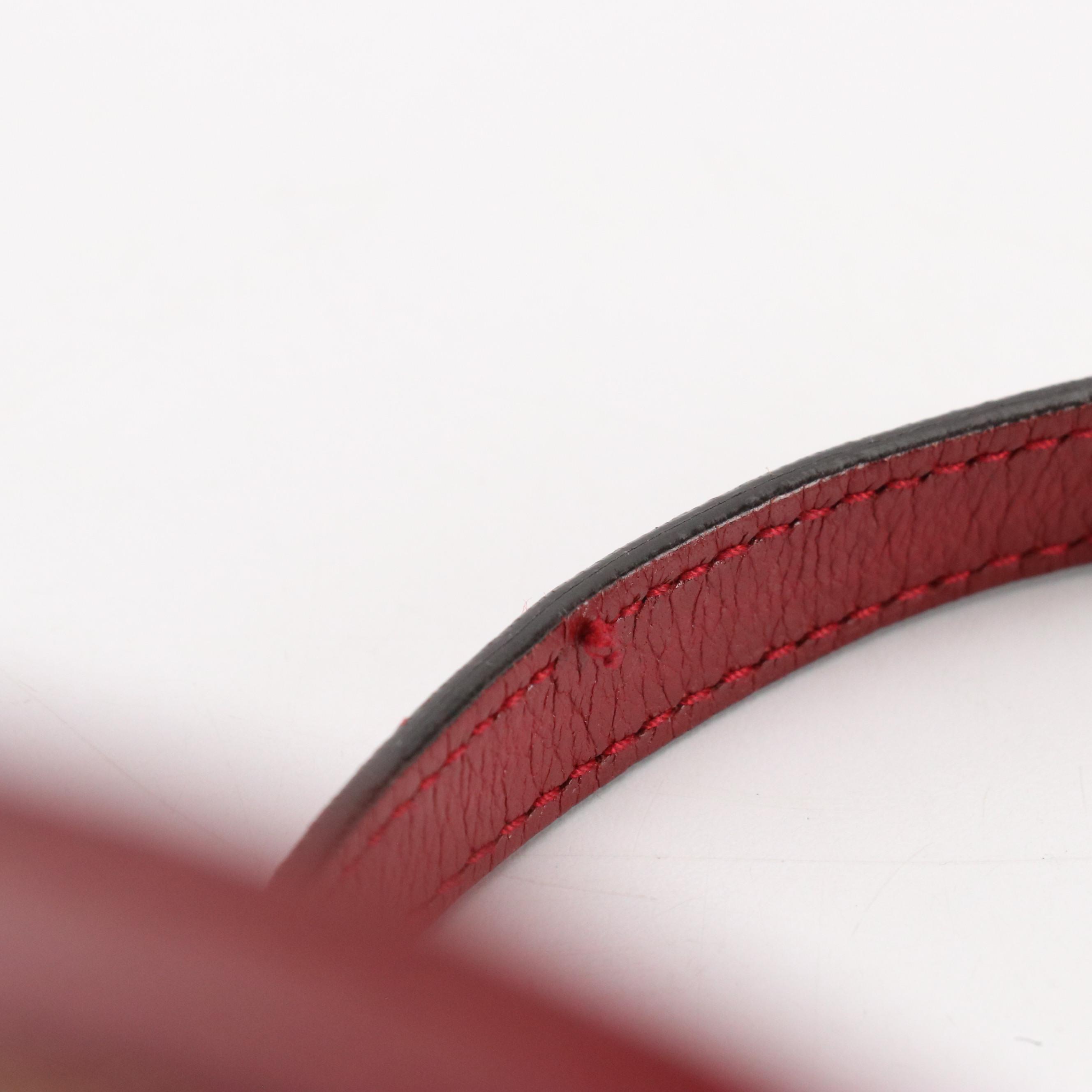 Gucci Ophidia Round Crossbody Bag in Red Leather, Navy Suede and Web Stripe