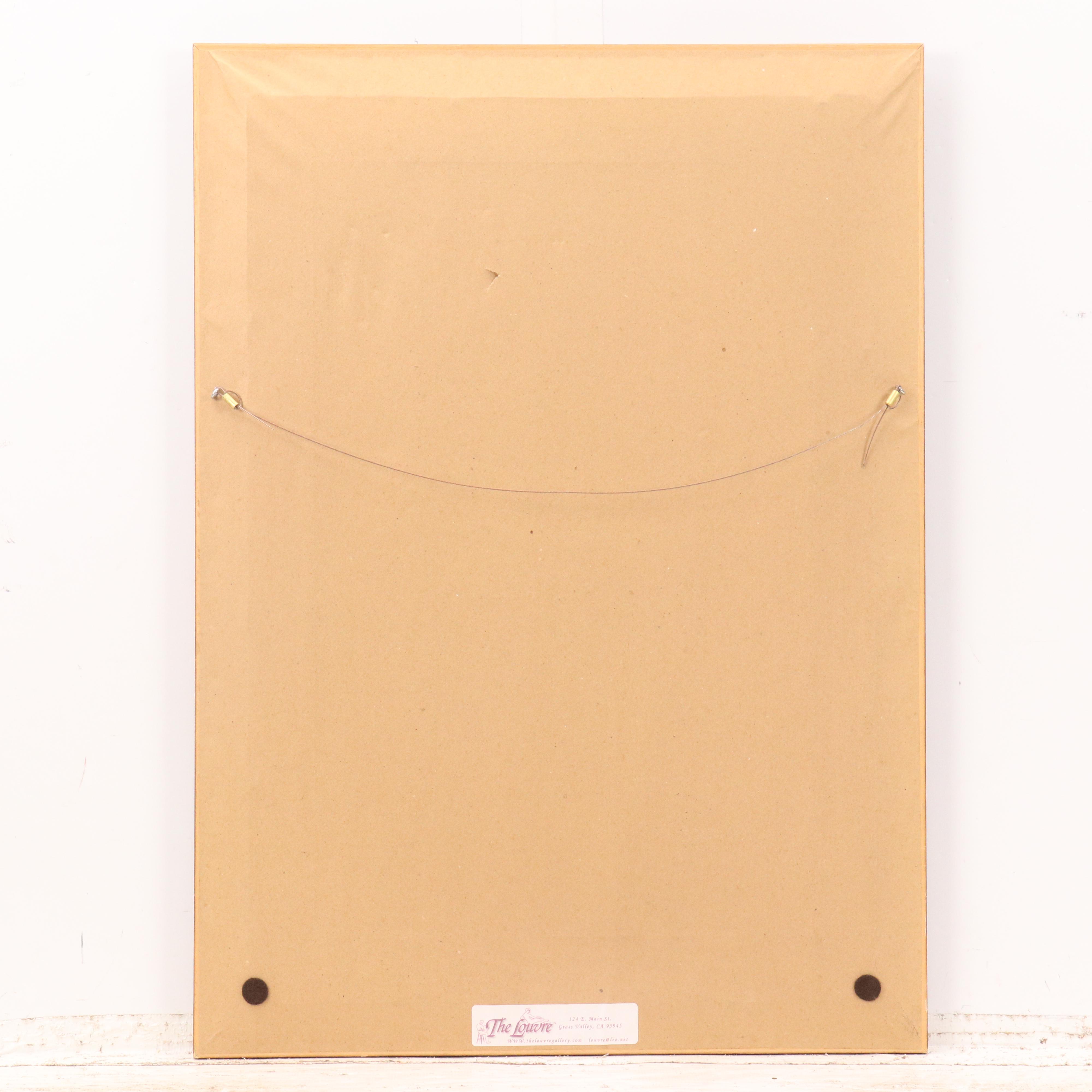 Southwest Offset Lithograph "Last Rays of Sun" After Howard Terpning