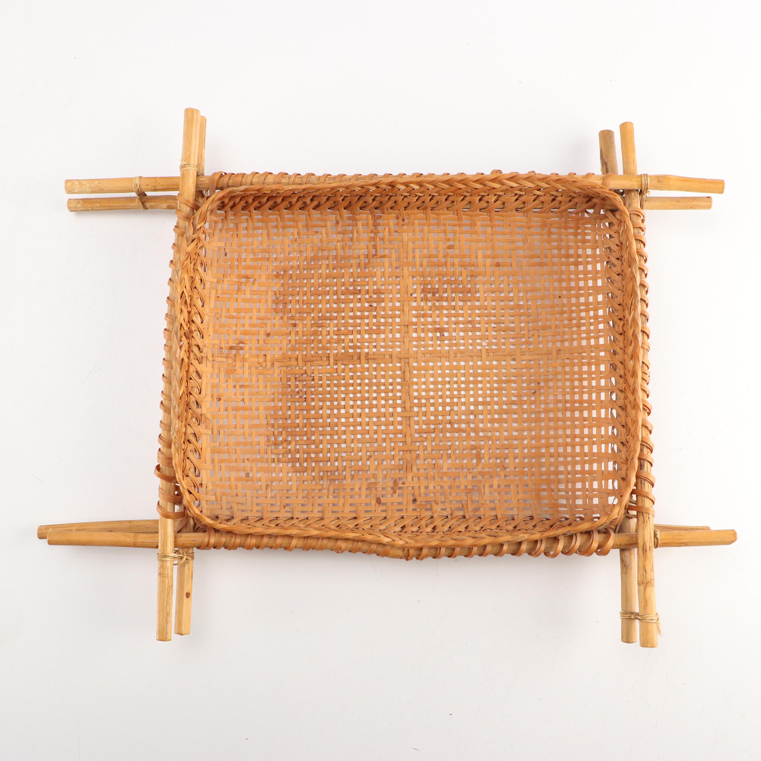 Hand-Crafted Gourd & Hide Rattles, Souvenir Buckskin Shirt, Basket, and More