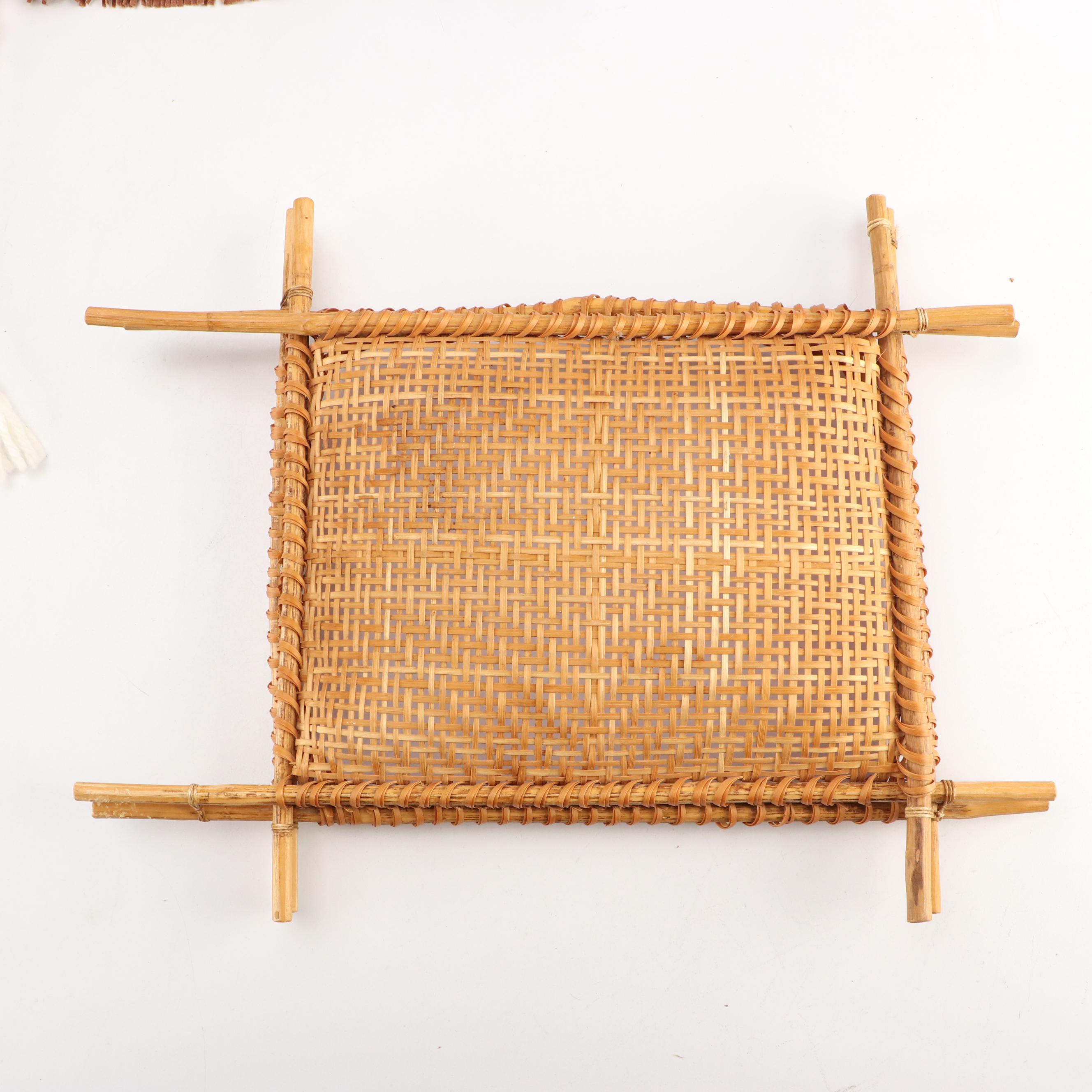 Hand-Crafted Gourd & Hide Rattles, Souvenir Buckskin Shirt, Basket, and More