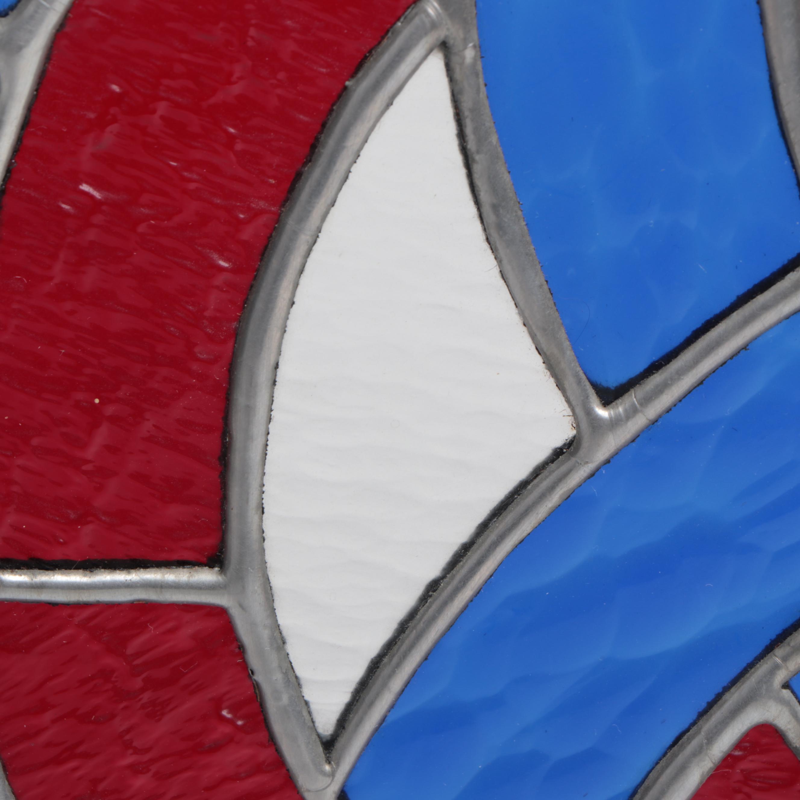 Stained Glass Celtic Knot Hanging Panel