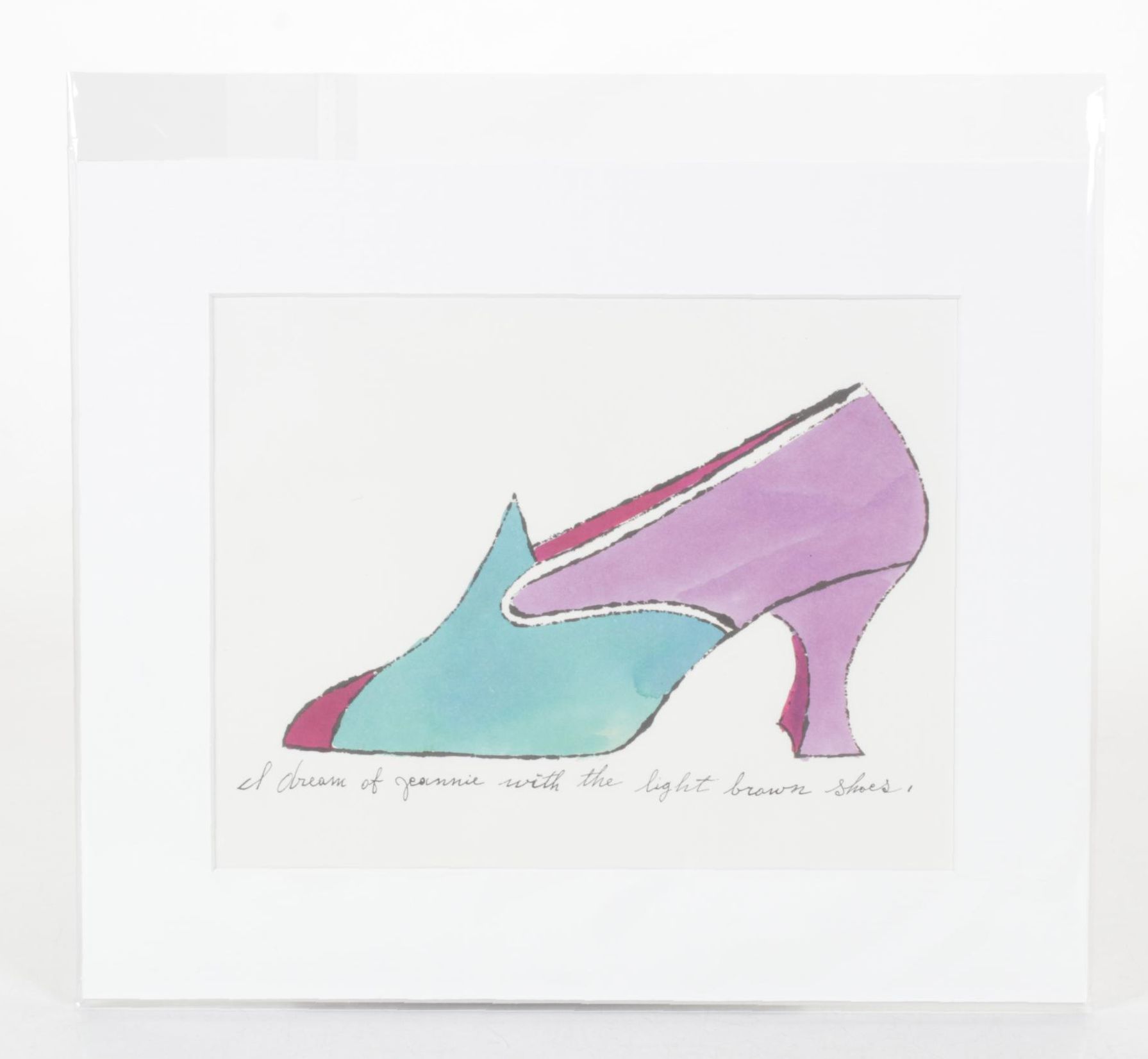 Offset Lithograph after Andy Warhol "I Dream of Jeannie..."