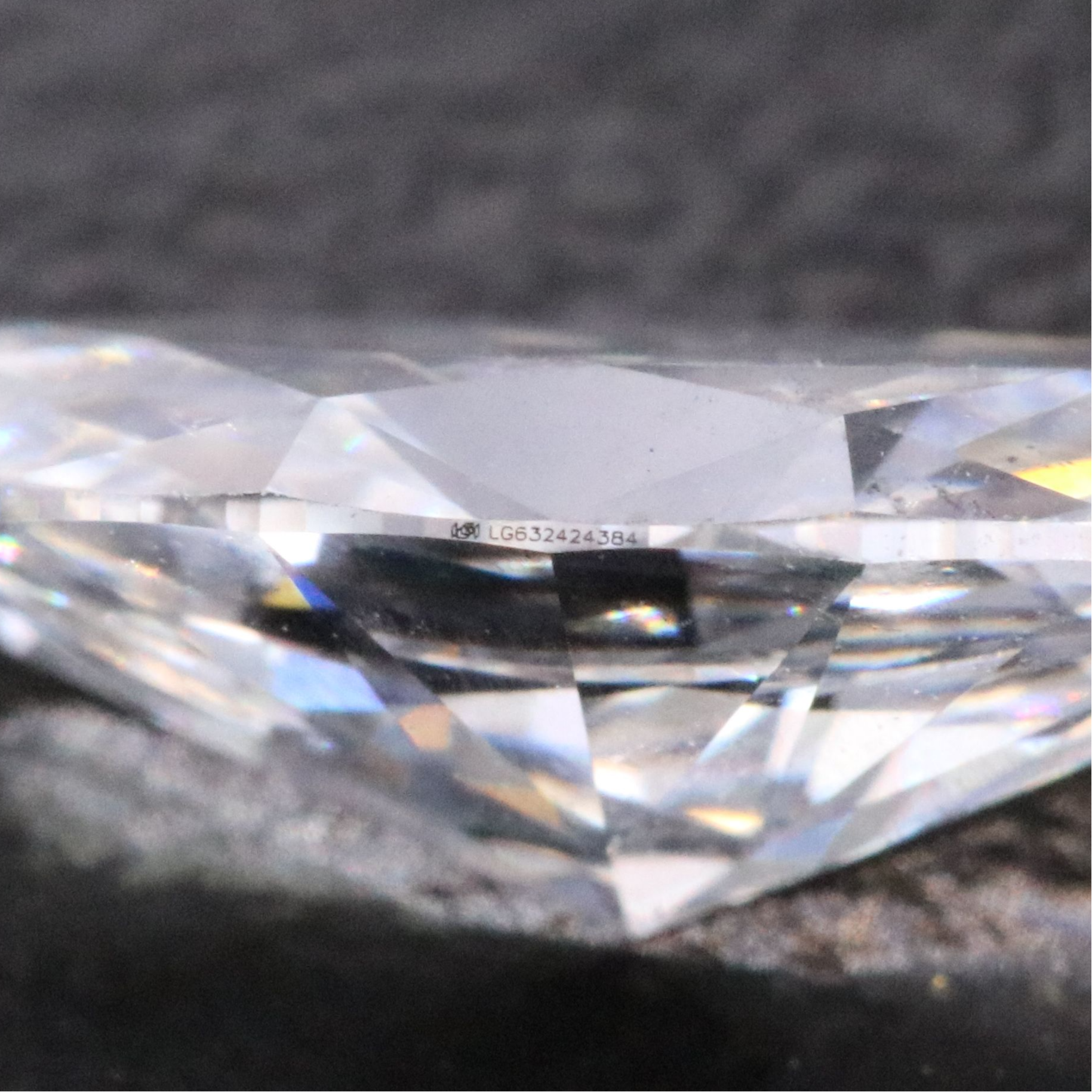 Loose 1.36 CT Lab Grown Diamond with IGI Report