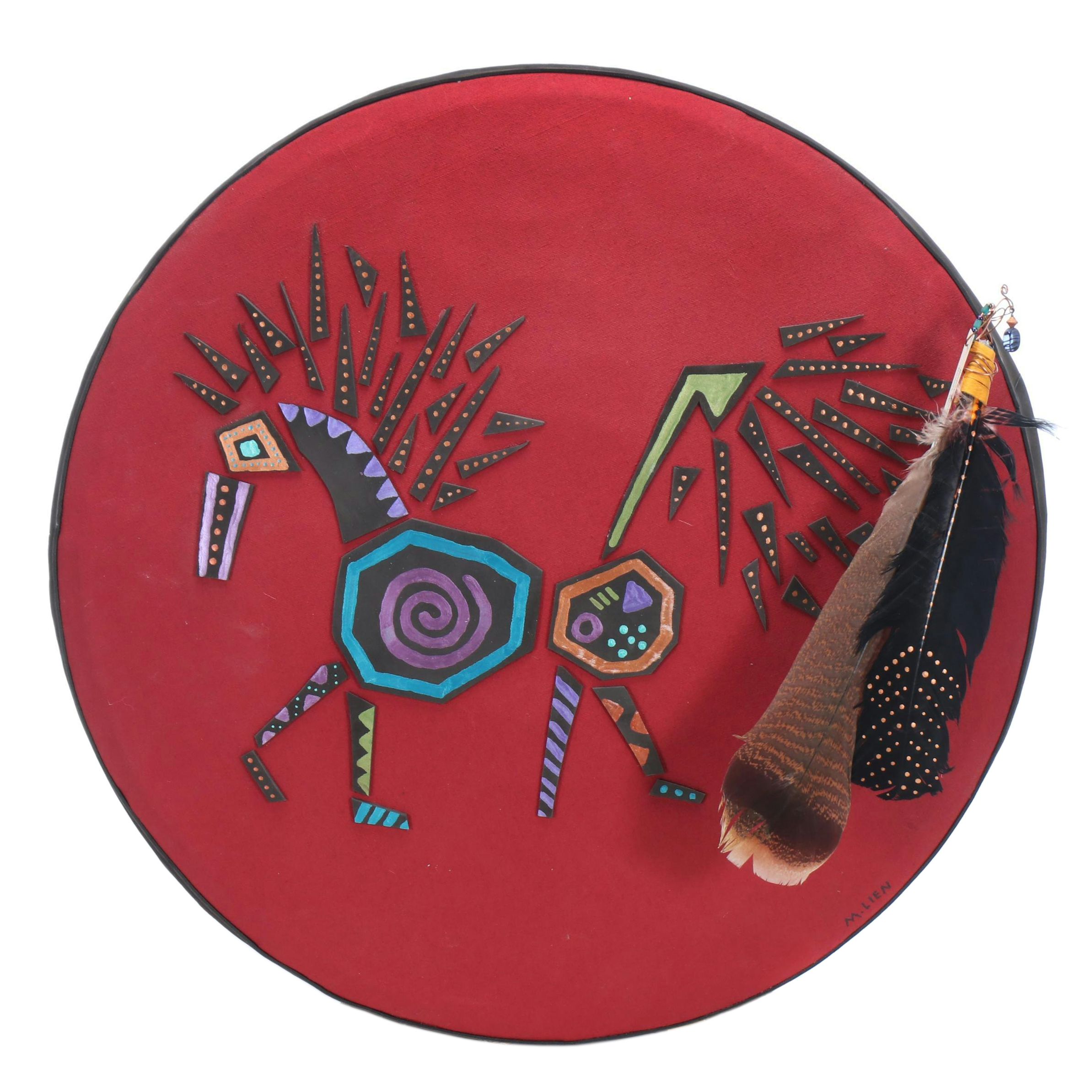 M. Lien "My Fabulous Pony" Southwestern Style Wall Shield, 2003