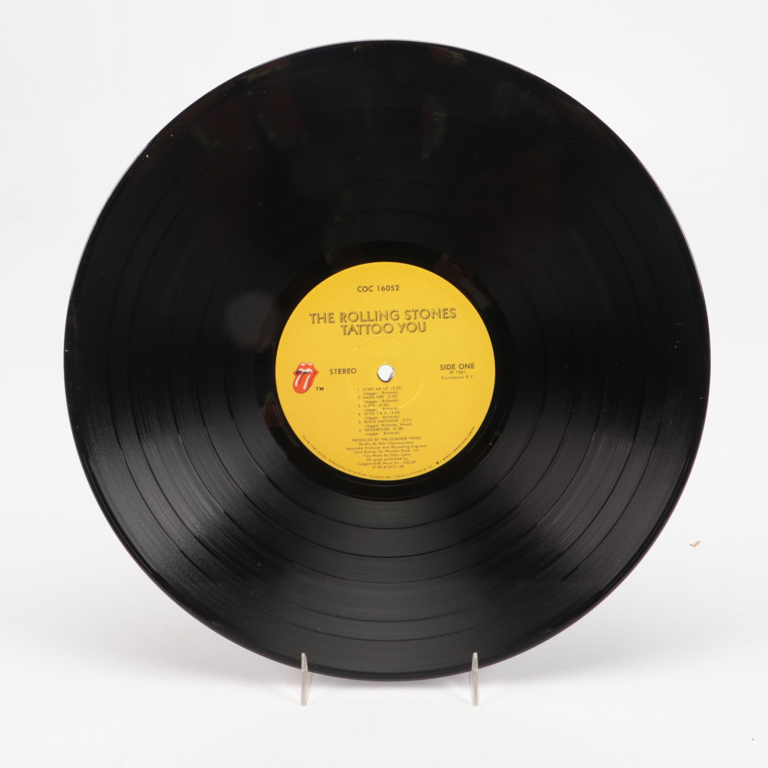 The Rolling Stones, Bob Dylan, Styx, Bob Scaggs and More 12" Records