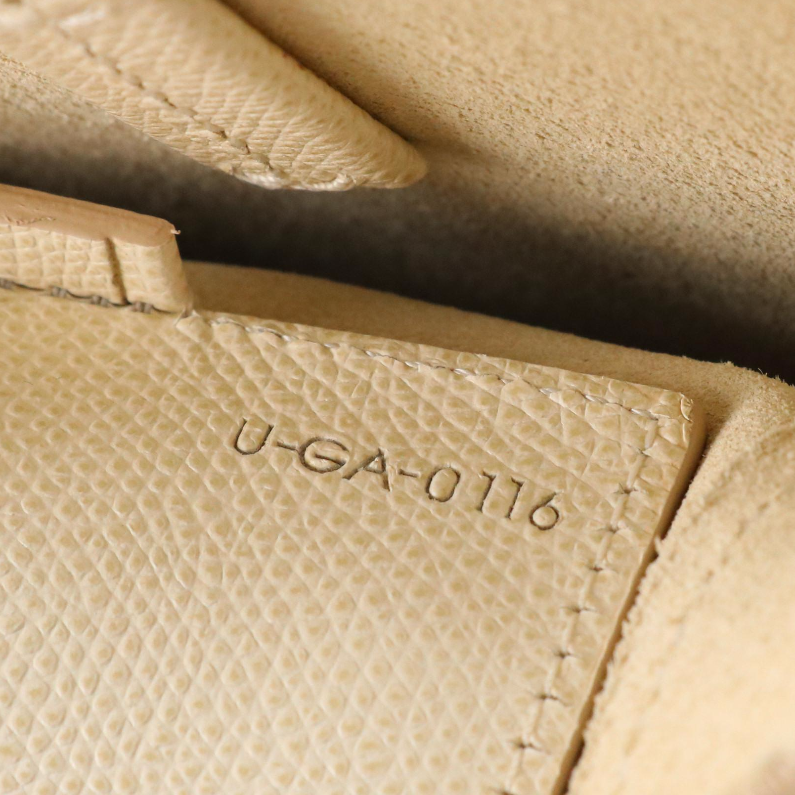 Céline Vertical Two-Way Tote in Bicolor Grained Calfskin Leather