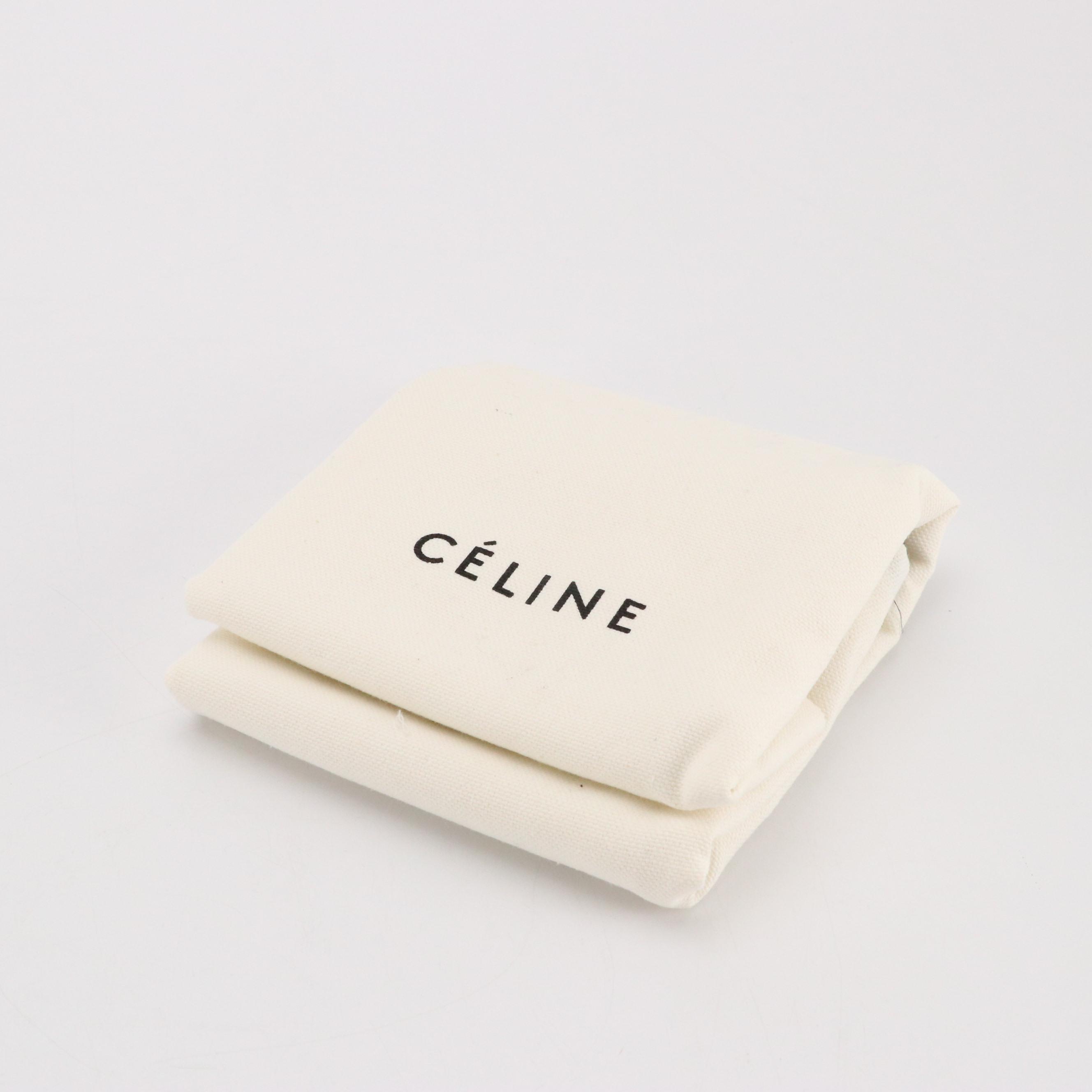 Céline Vertical Two-Way Tote in Bicolor Grained Calfskin Leather