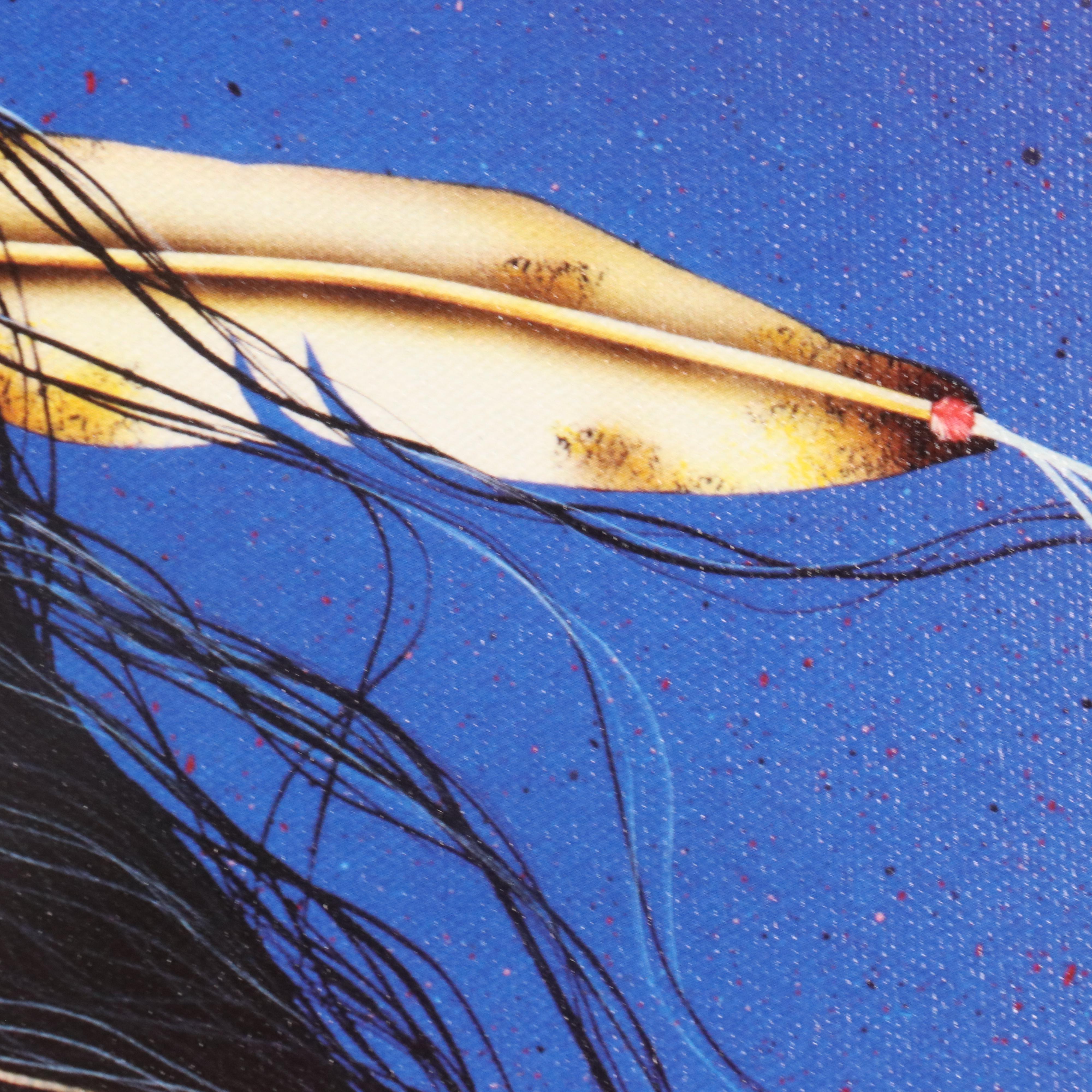 Henri Peter Offset Lithograph "Horse Thief"