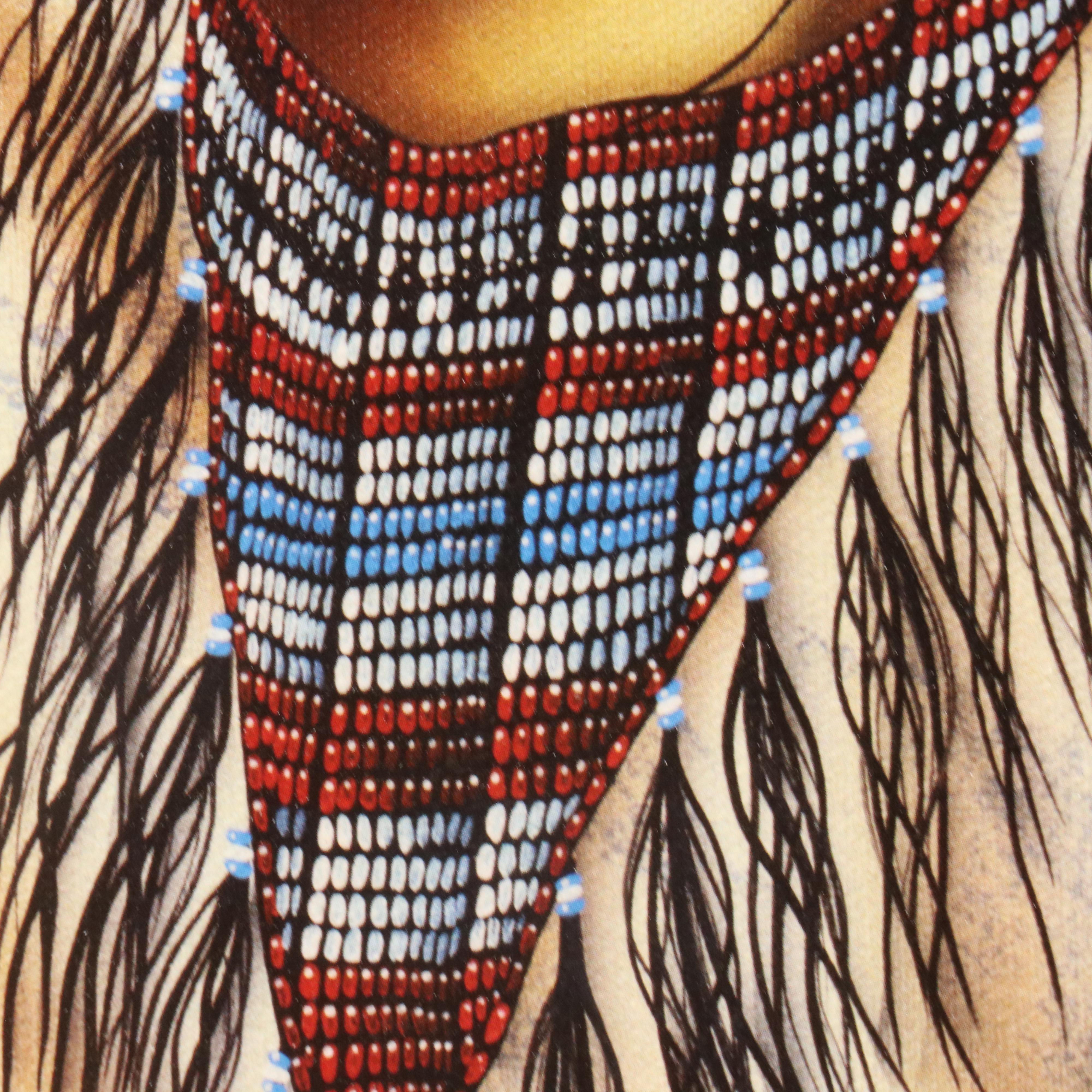 Henri Peter Offset Lithograph "Horse Thief"