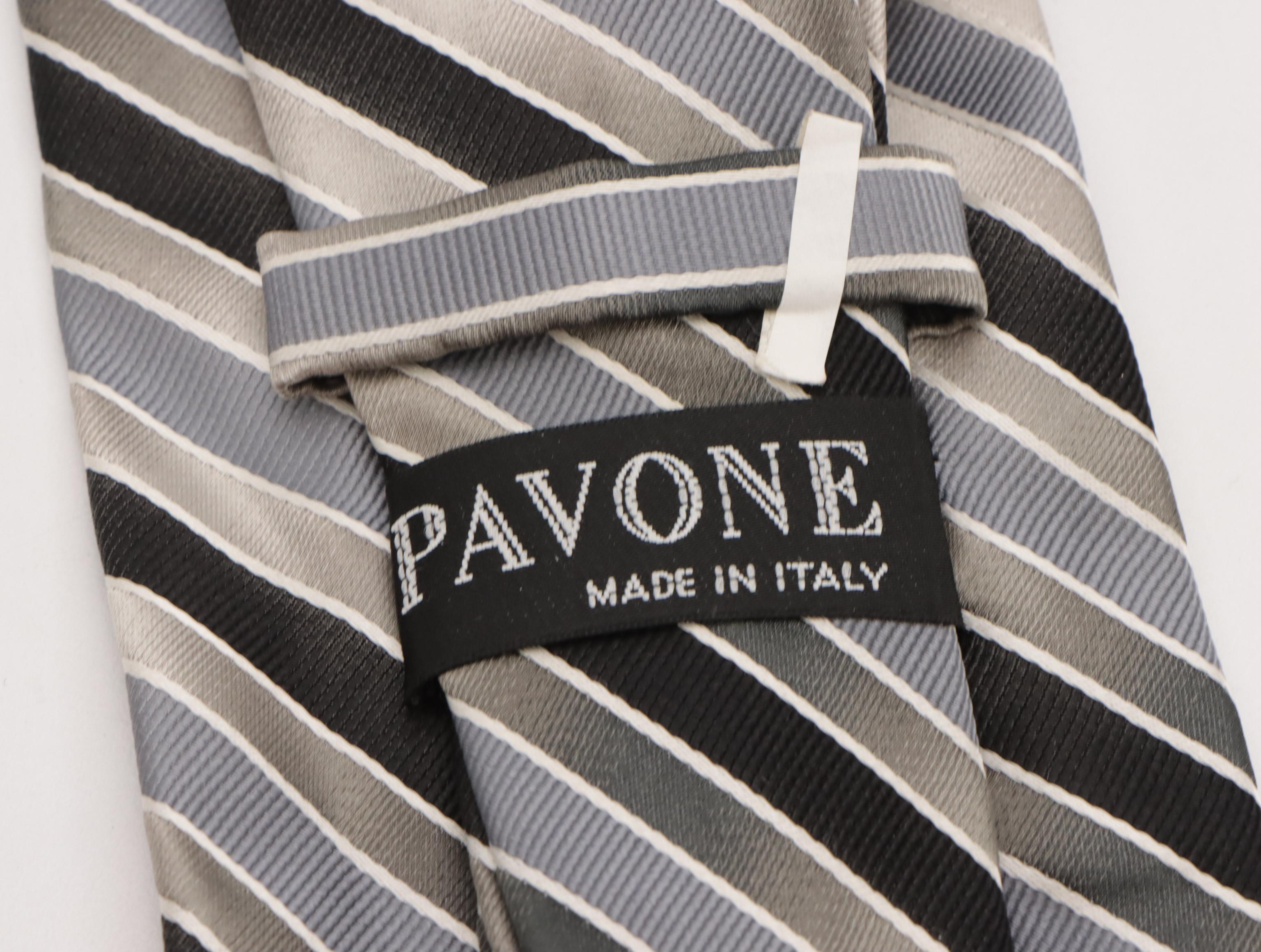 Assorted Vintage Patterned Neckties Featuring Yves Saint Laurent, DKNY, and More