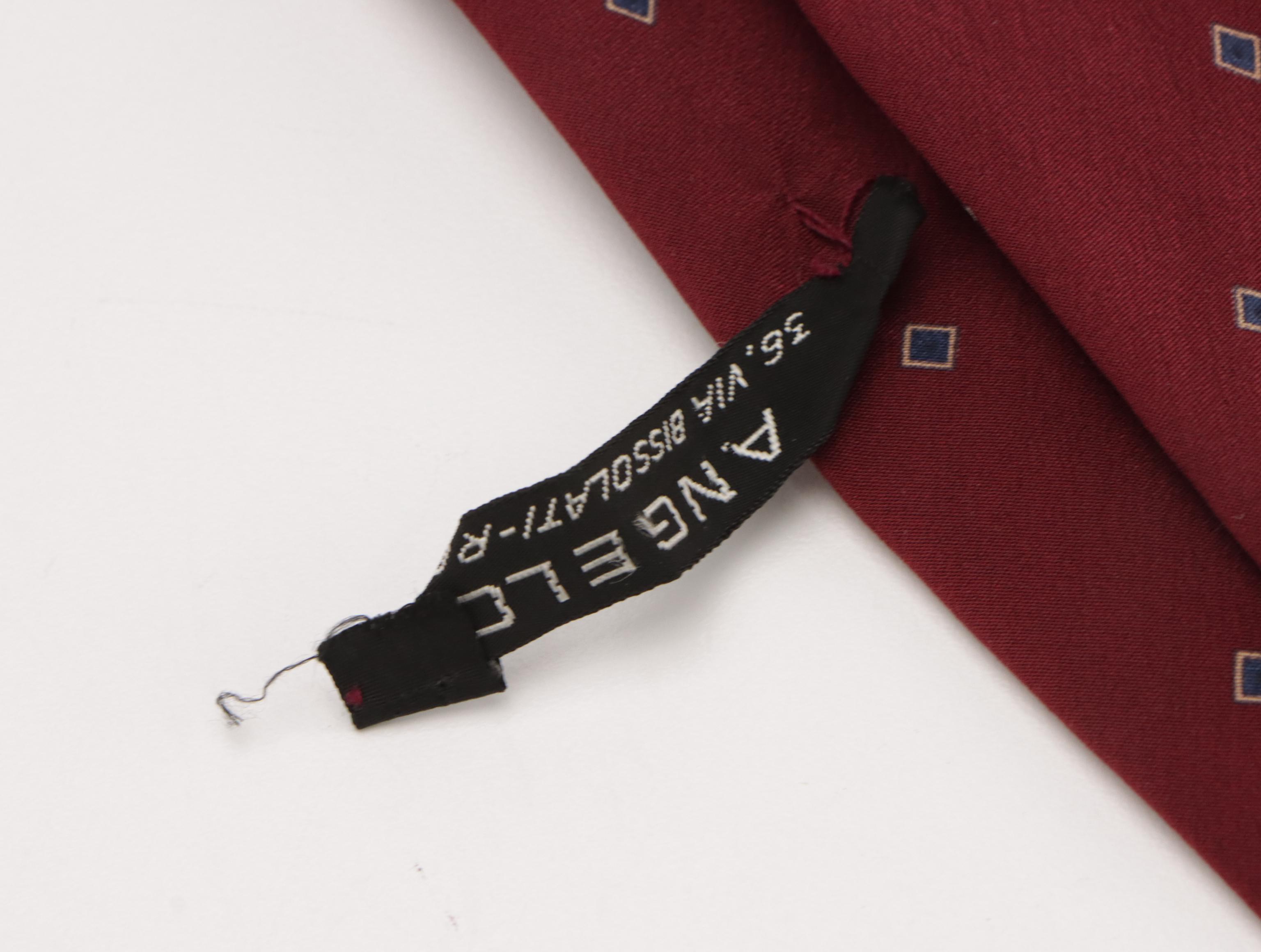 Assorted Vintage Patterned Neckties Featuring Yves Saint Laurent, DKNY, and More