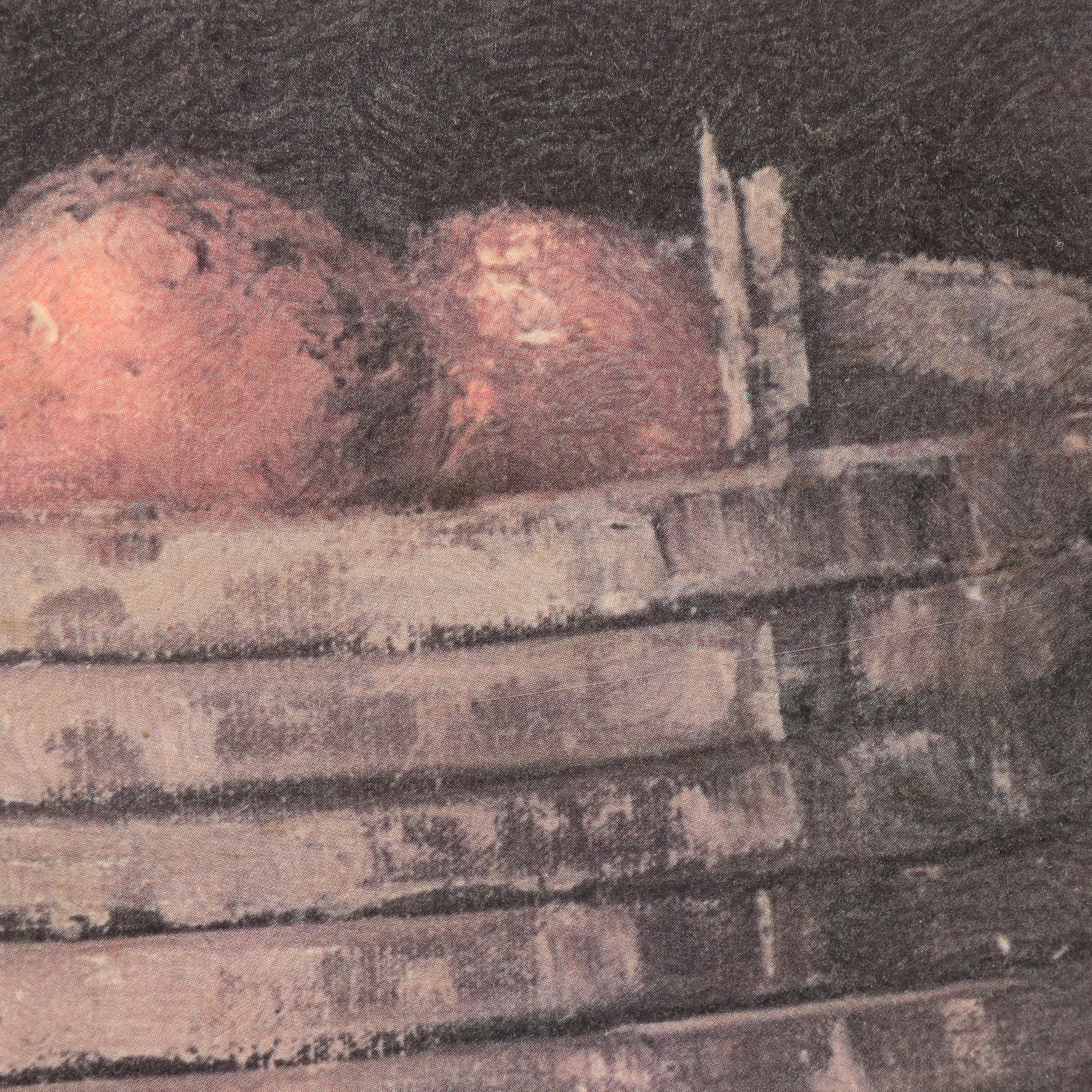 Offset Lithograph Still Life with Fruit