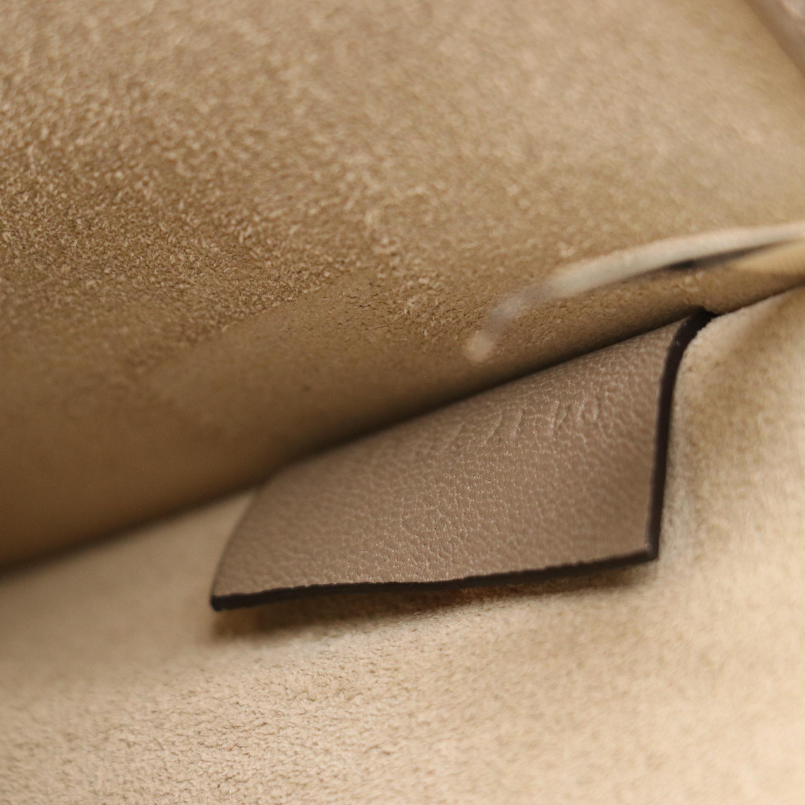 Chloé Medium Nile Bracelet Bag in Motty Grey Leather/Suede