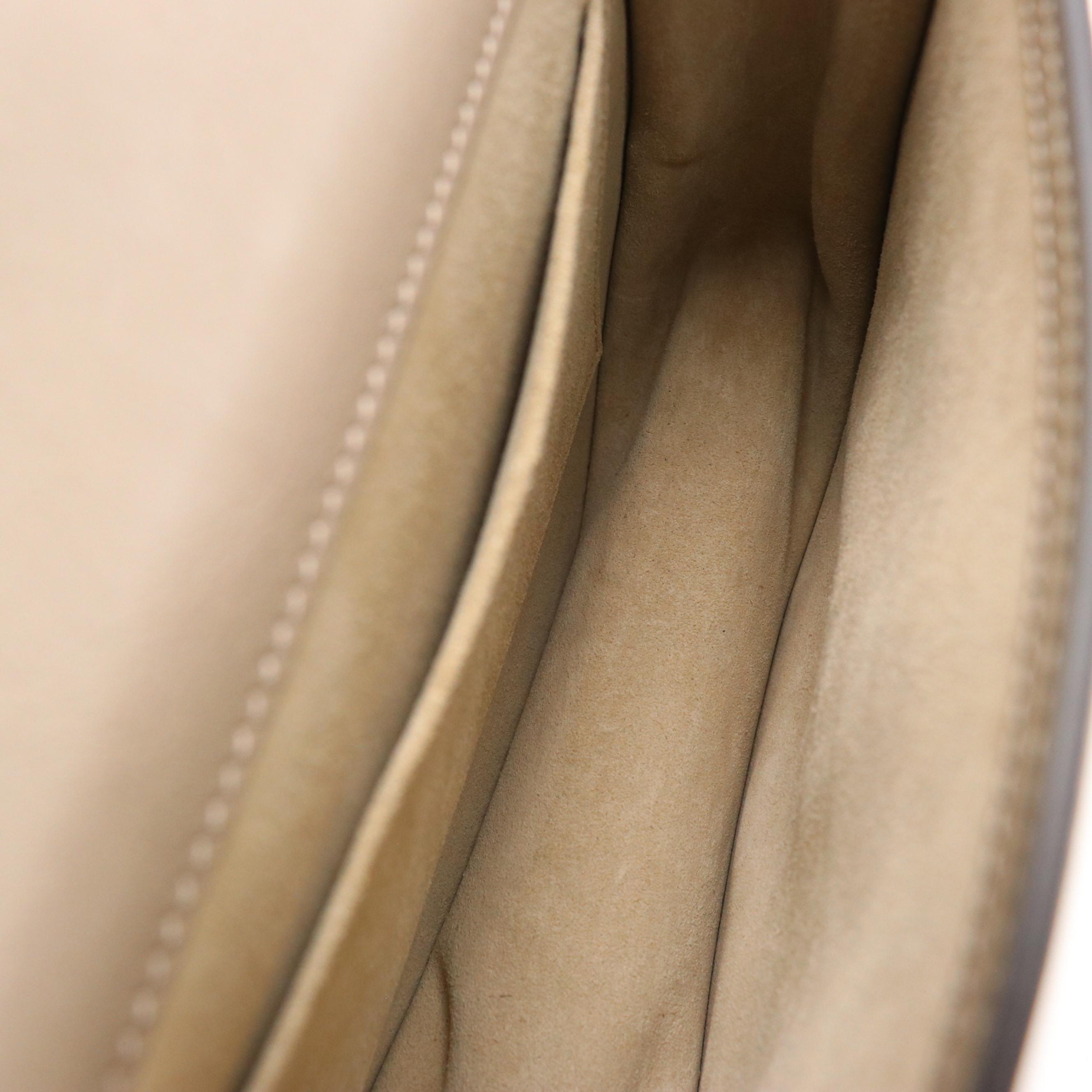 Chloé Medium Nile Bracelet Bag in Motty Grey Leather/Suede