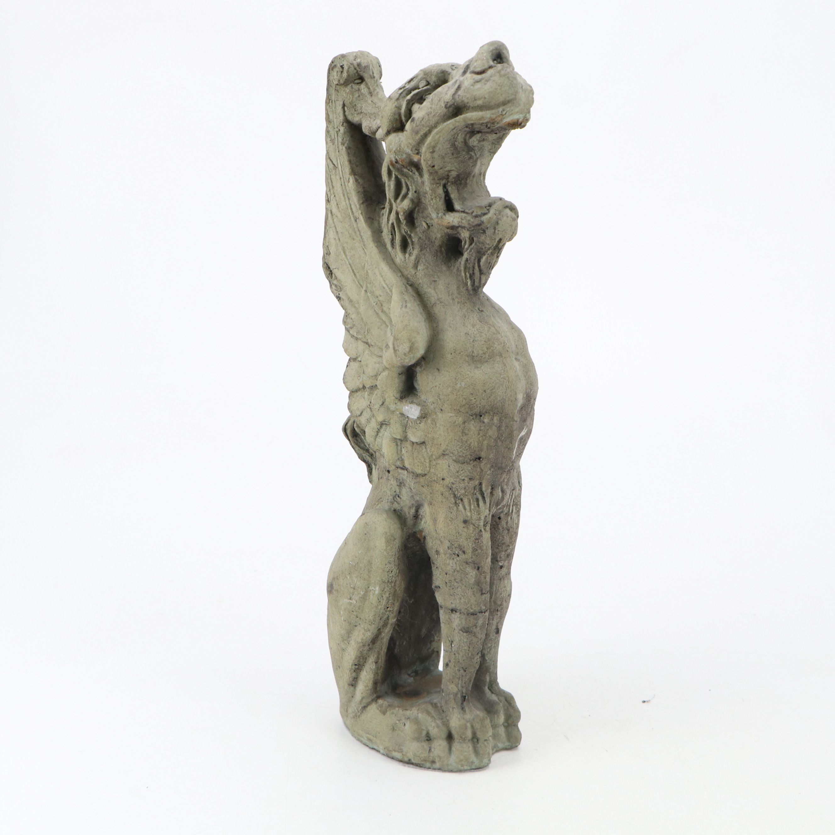 Pair of Saint Cuthbert's Chapel Style Concrete Gargoyles