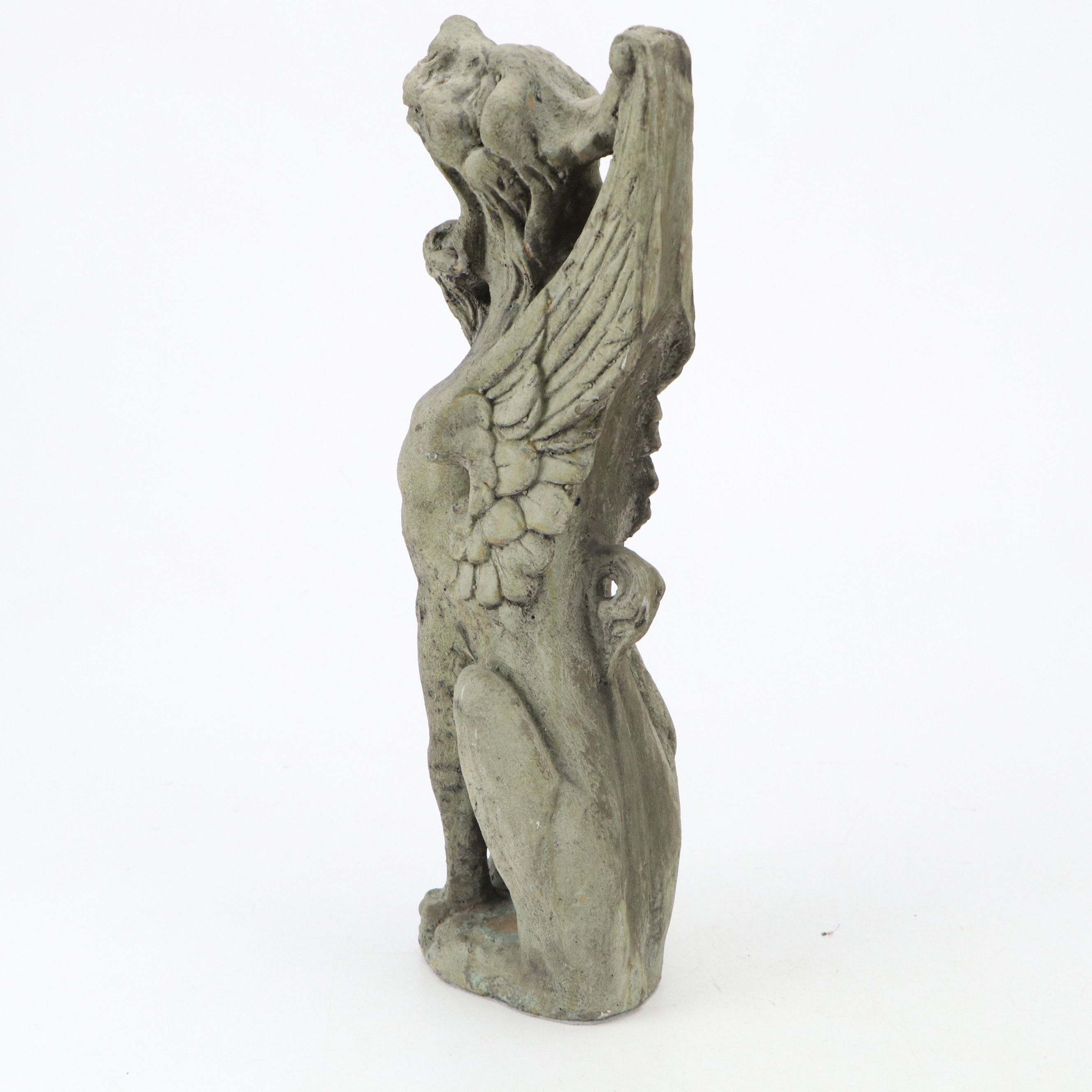 Pair of Saint Cuthbert's Chapel Style Concrete Gargoyles