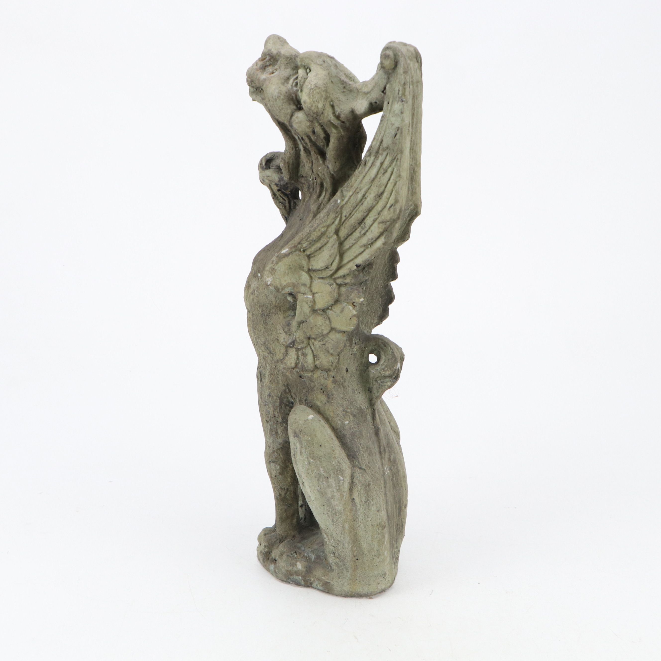 Pair of Saint Cuthbert's Chapel Style Concrete Gargoyles