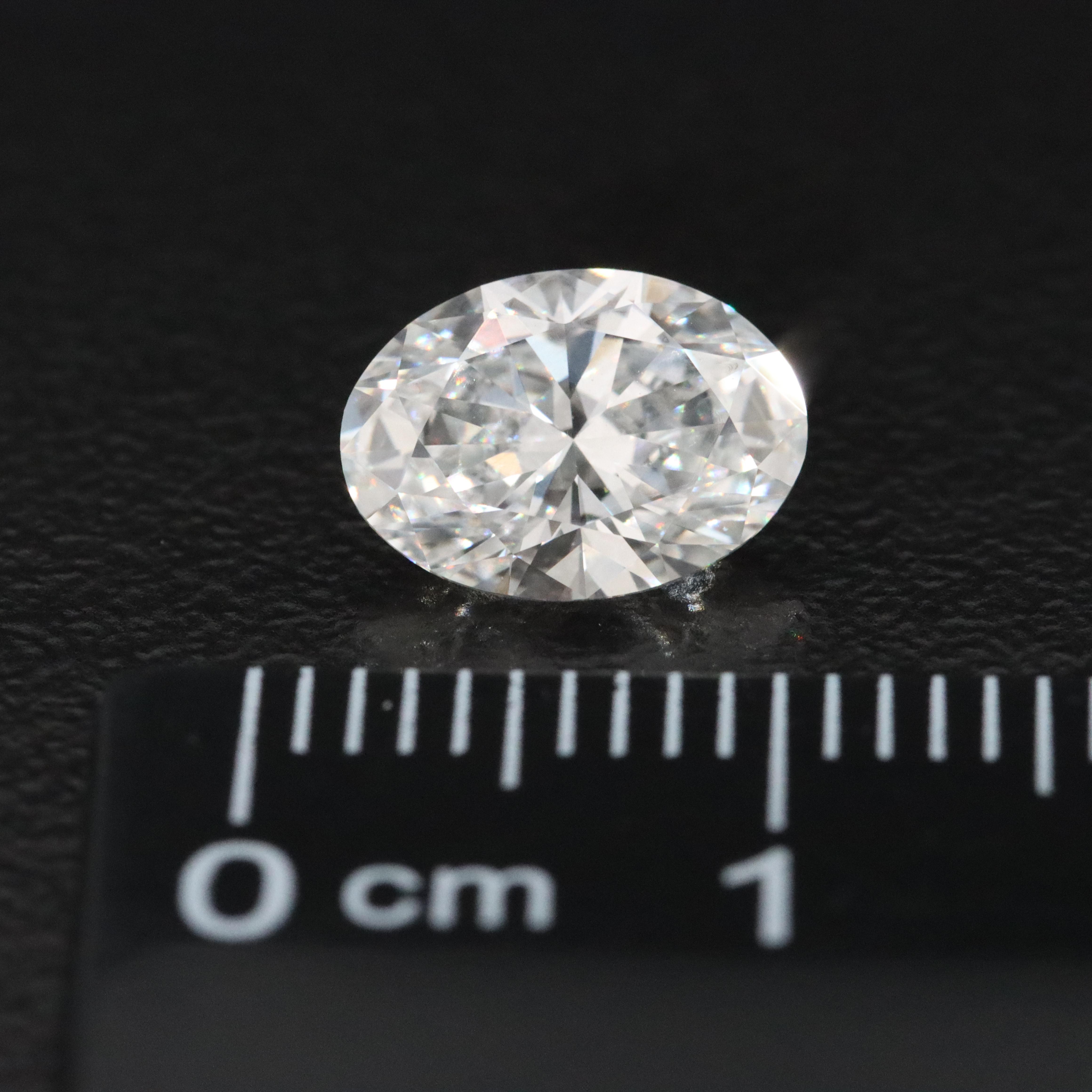 Loose 1.54 CT Lab Grown Diamond with IGI Report