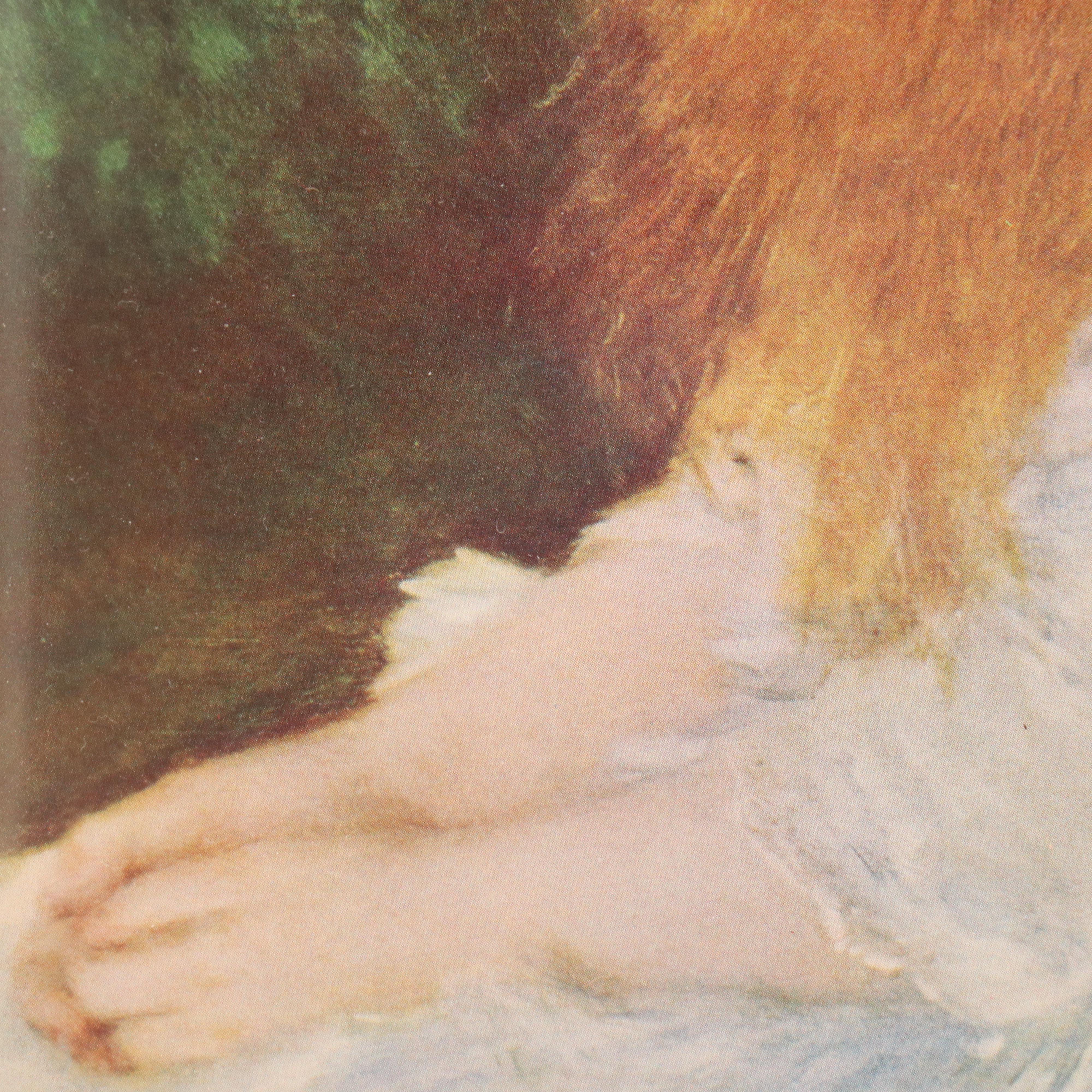 Offset Lithograph "Mademoiselle Irène Cahen d'Anvers" After Renoir