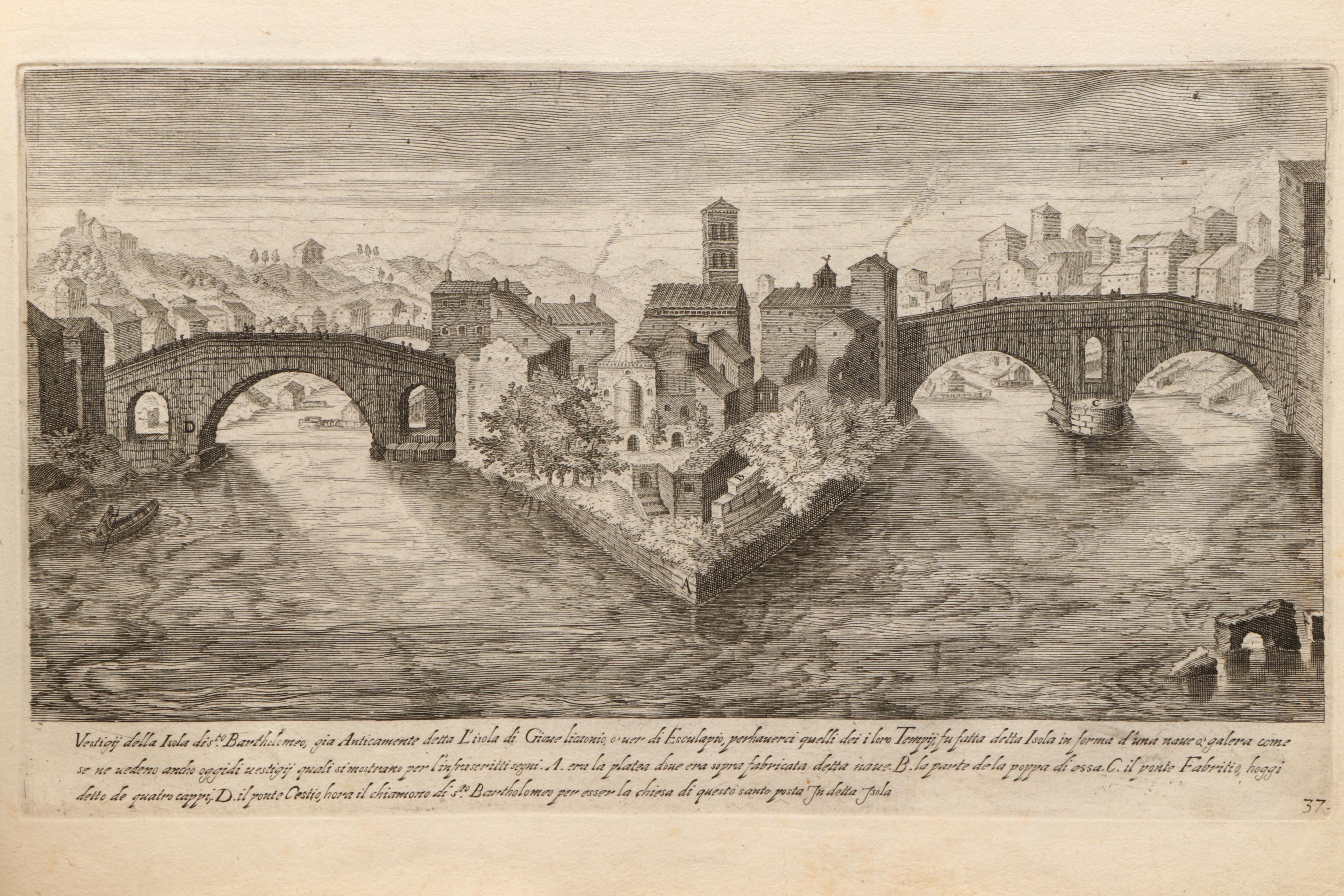 "Vestigi delle antichita di Roma, Tiuoli, Pozzuolo" by Marco Sadeler, 1606