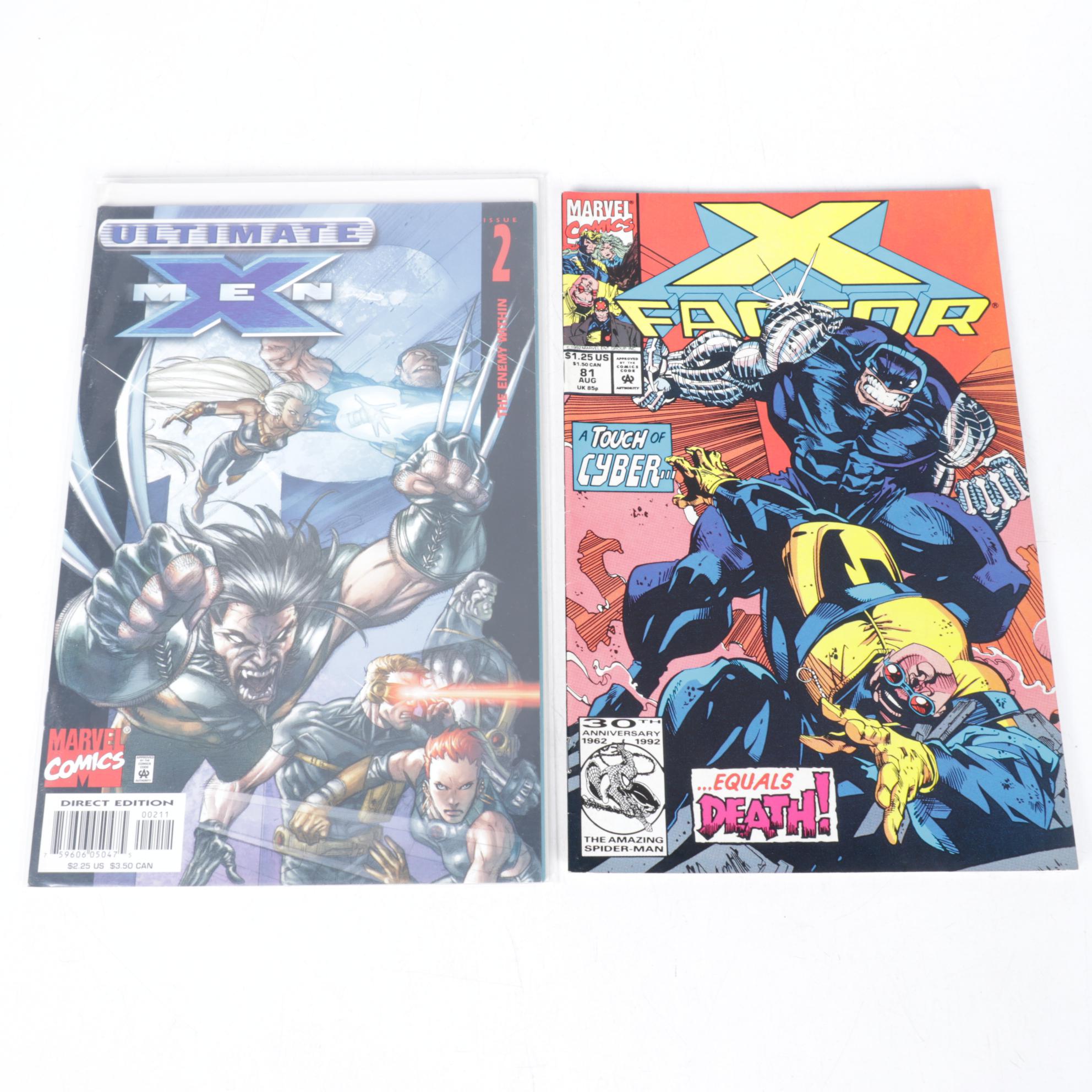 Marvel Comics X-Factor, Ultimate X-Men & Other Comic Collections