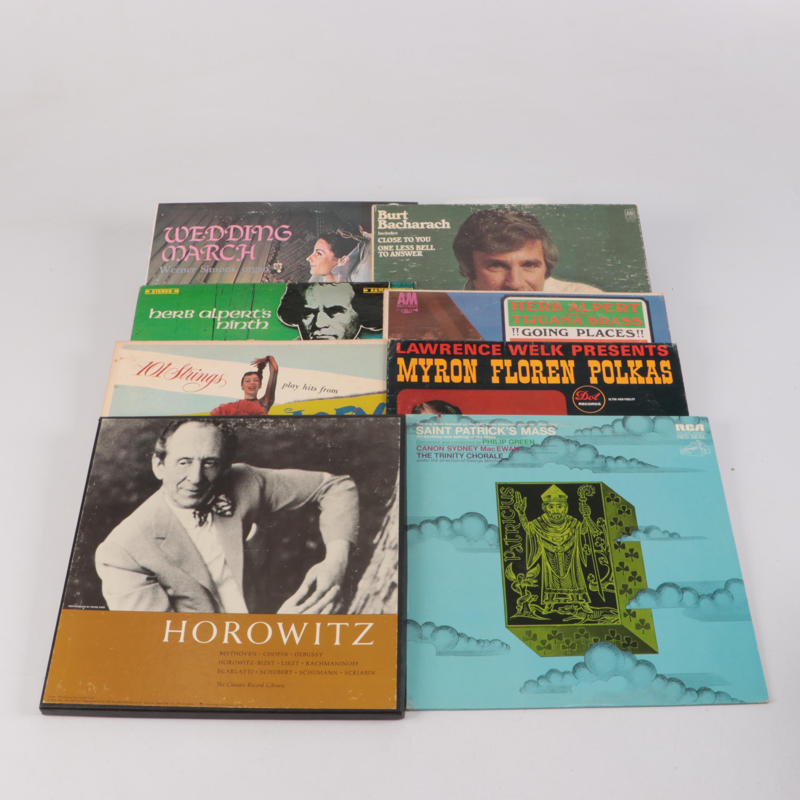 Nat King Cole, Werner Simons, Lawrence Welk and More 12" Records