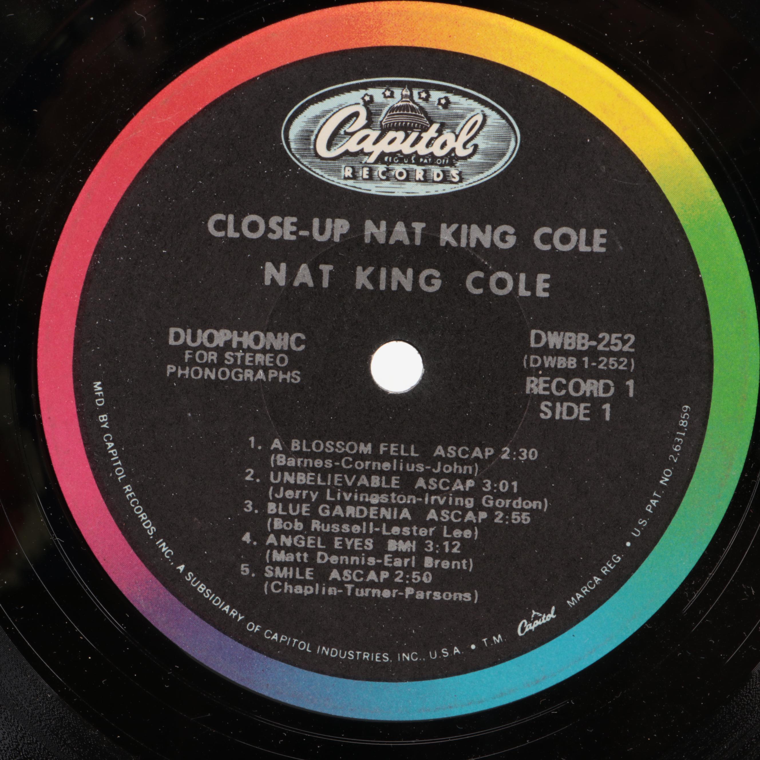 Nat King Cole, Werner Simons, Lawrence Welk and More 12" Records