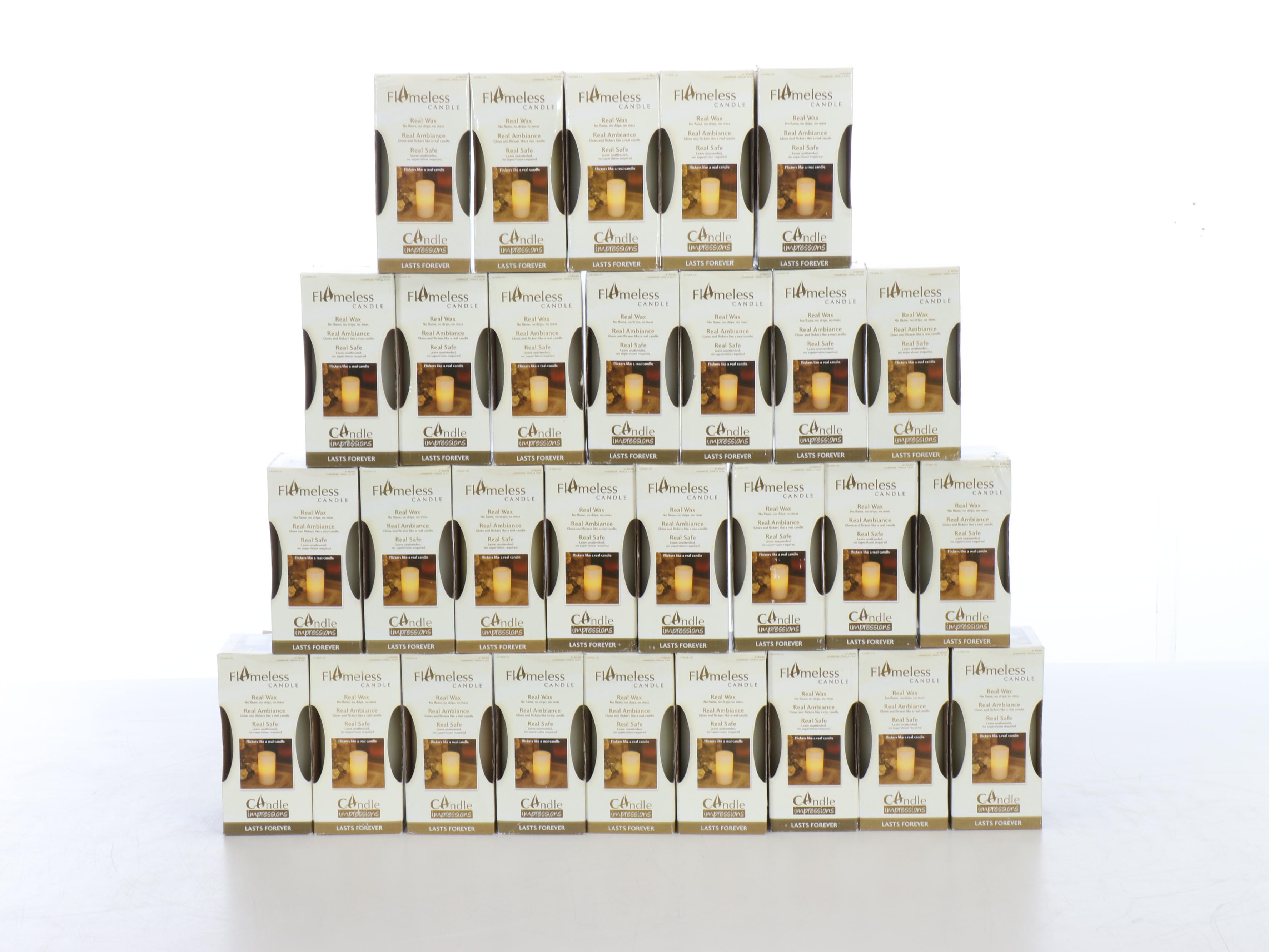 Candle Impressions Vanilla Scented and Other Flameless Candles