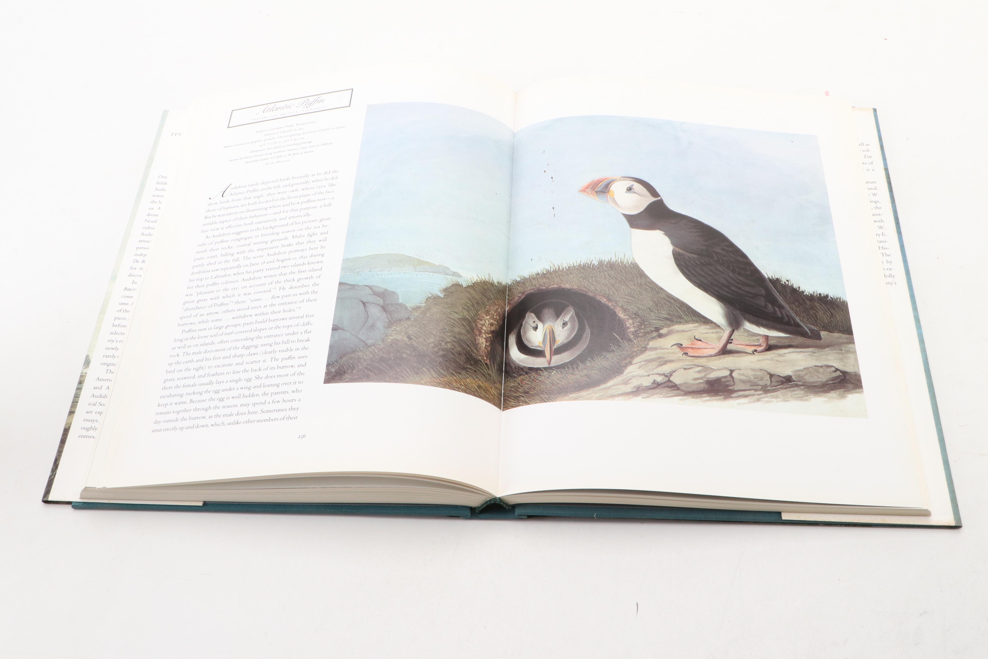 First Edition "John James Audubon: The Watercolors for Birds of America," 1993