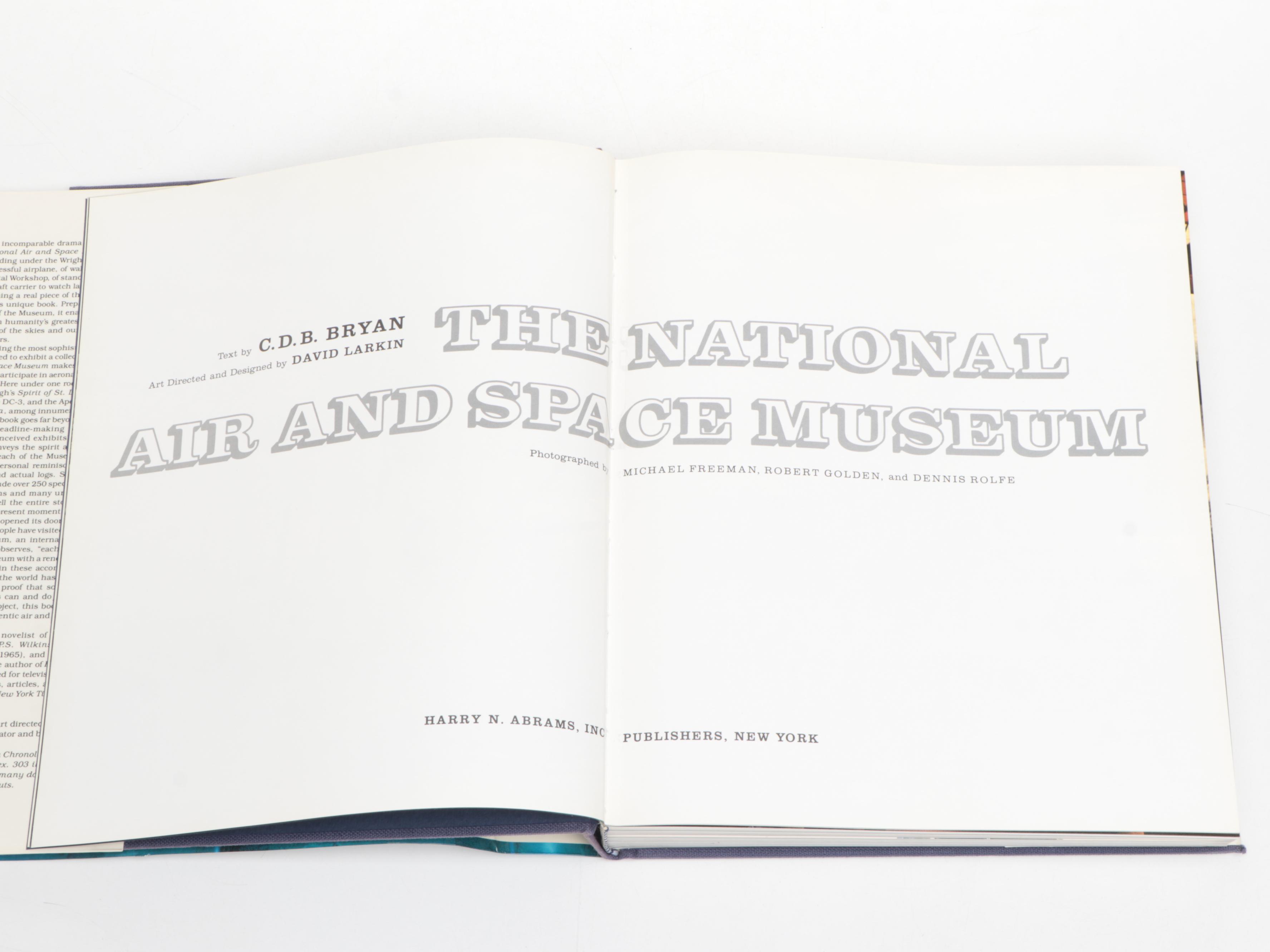 "New York September 11" and "The National Air and Space Museum" Photo Books