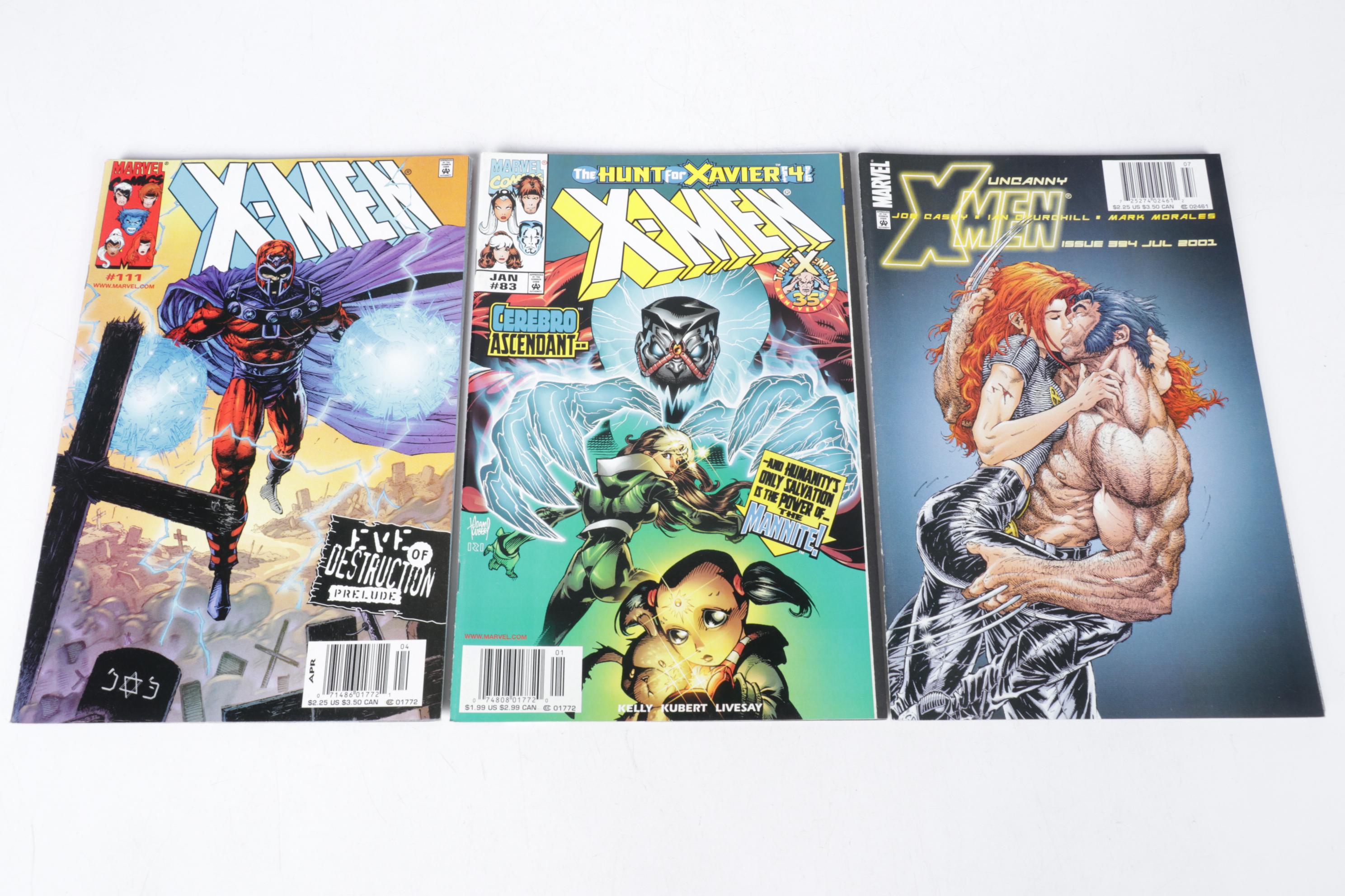 Marvel Comics "X-Men" Copper & Modern Age Comic Collection