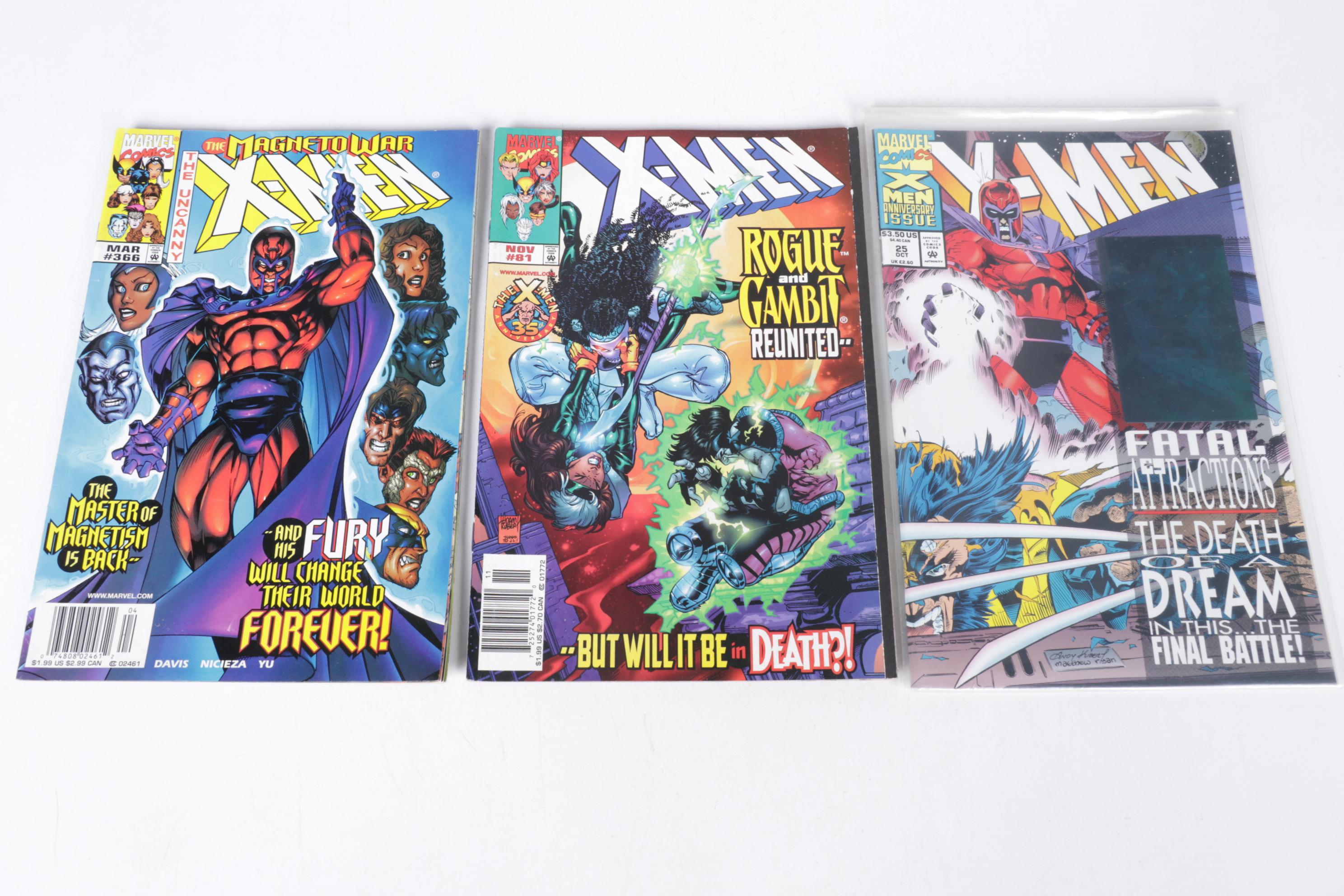 Marvel Comics "X-Men" Copper & Modern Age Comic Collection