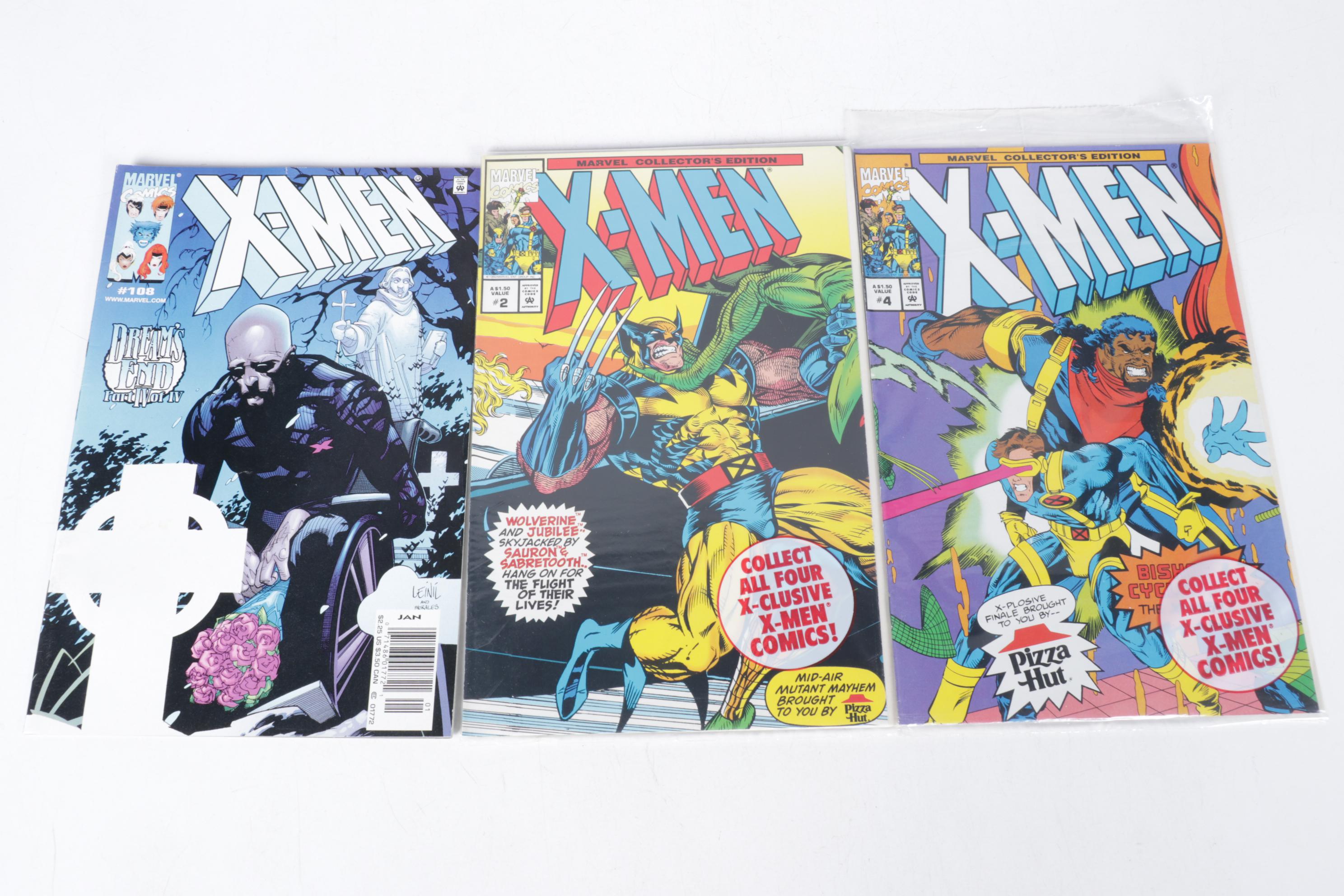 Marvel Comics "X-Men" Copper & Modern Age Comic Collection