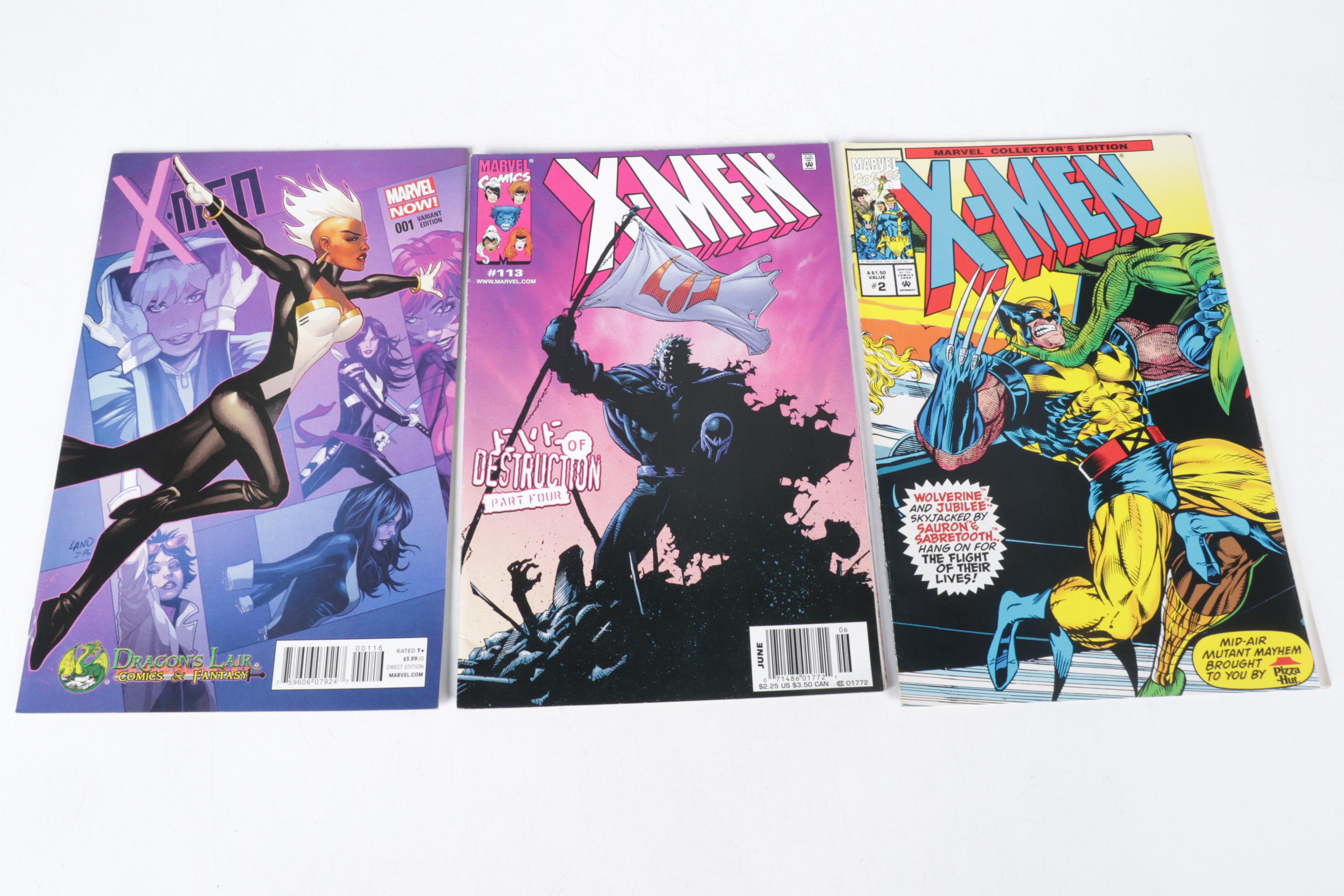 Marvel Comics "X-Men" Copper & Modern Age Comic Collection