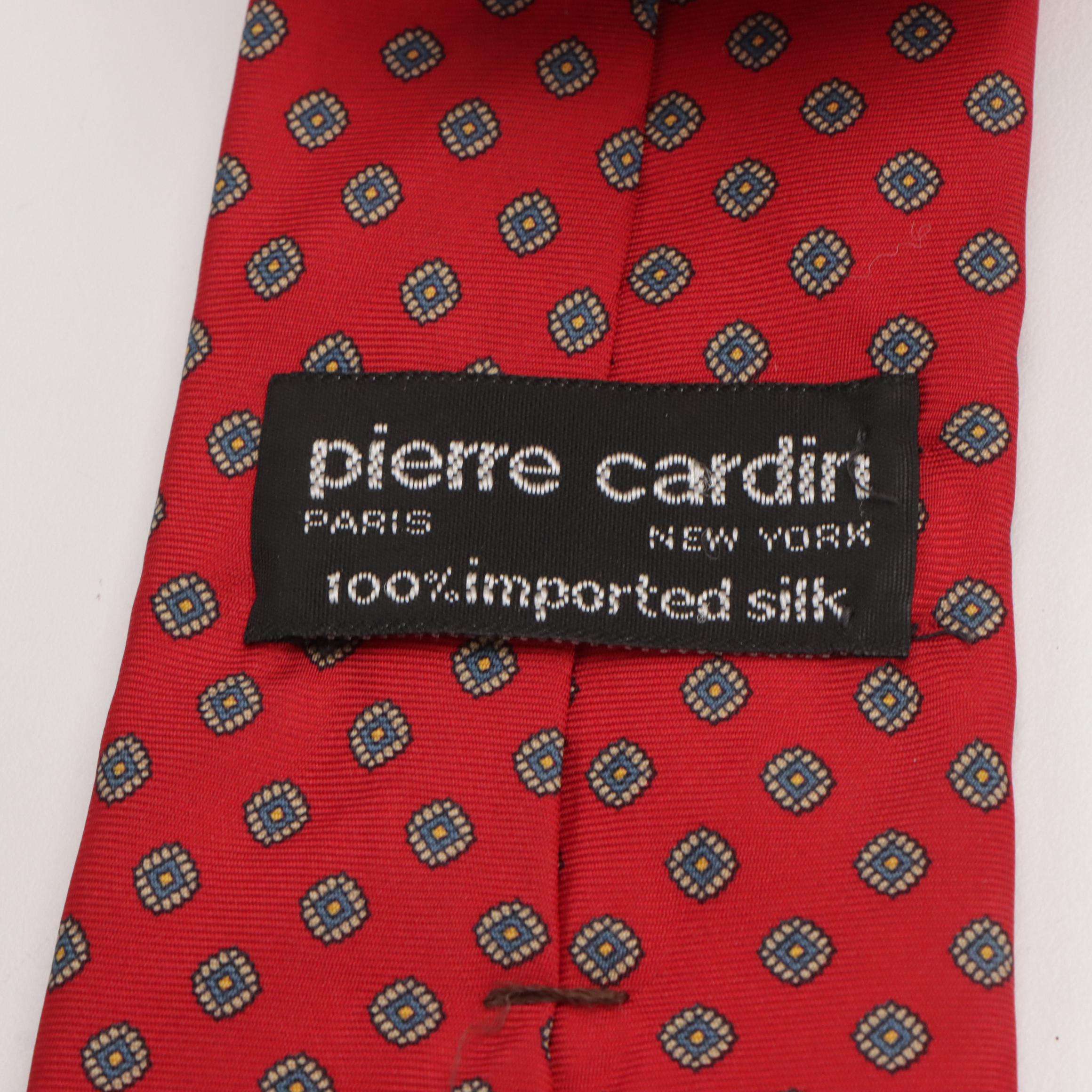 Assorted Silk Printed Neckties by Alviero Martini, Pierre Cardi with More