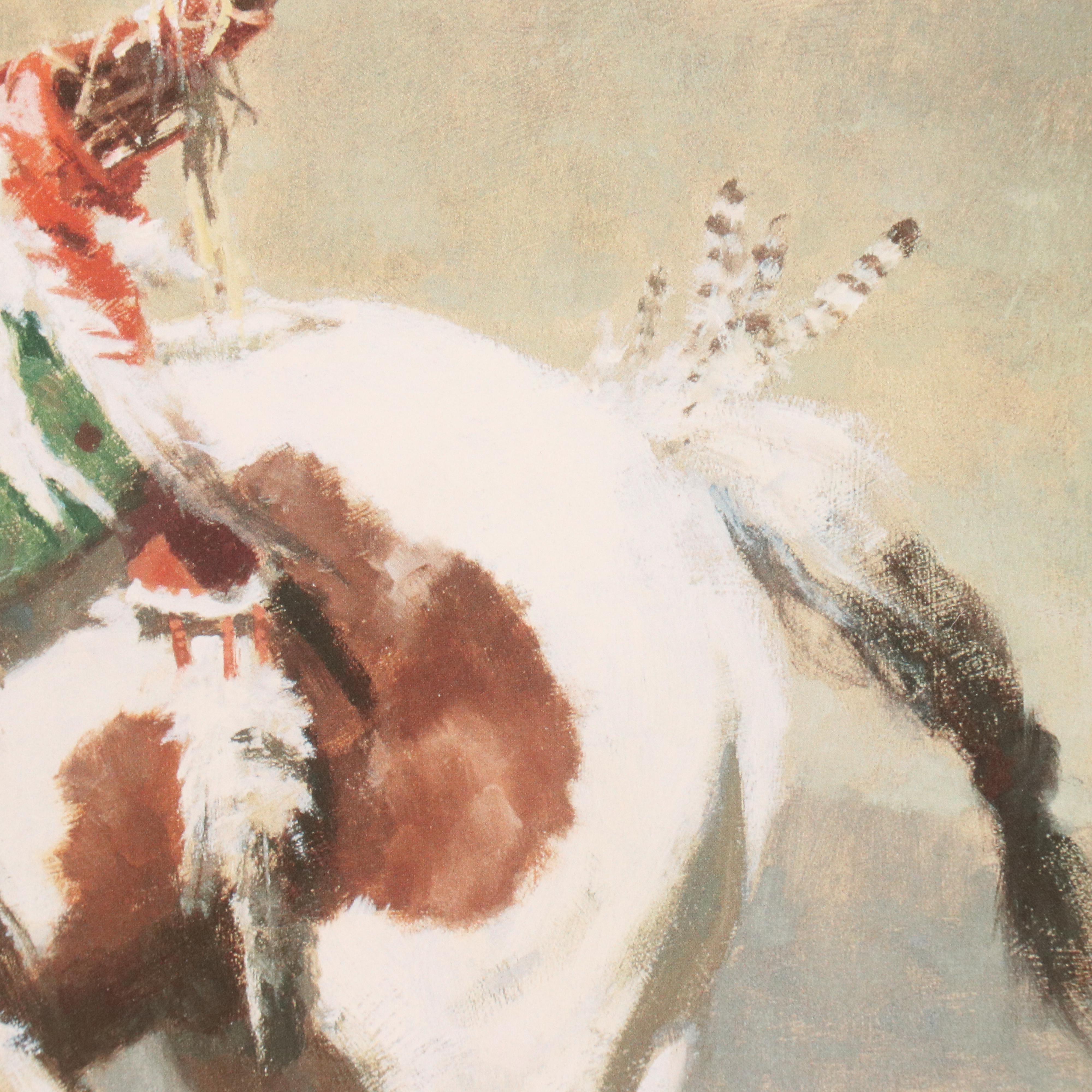 Offset Lithograph "Spirit of the Plains" After Howard Terpning