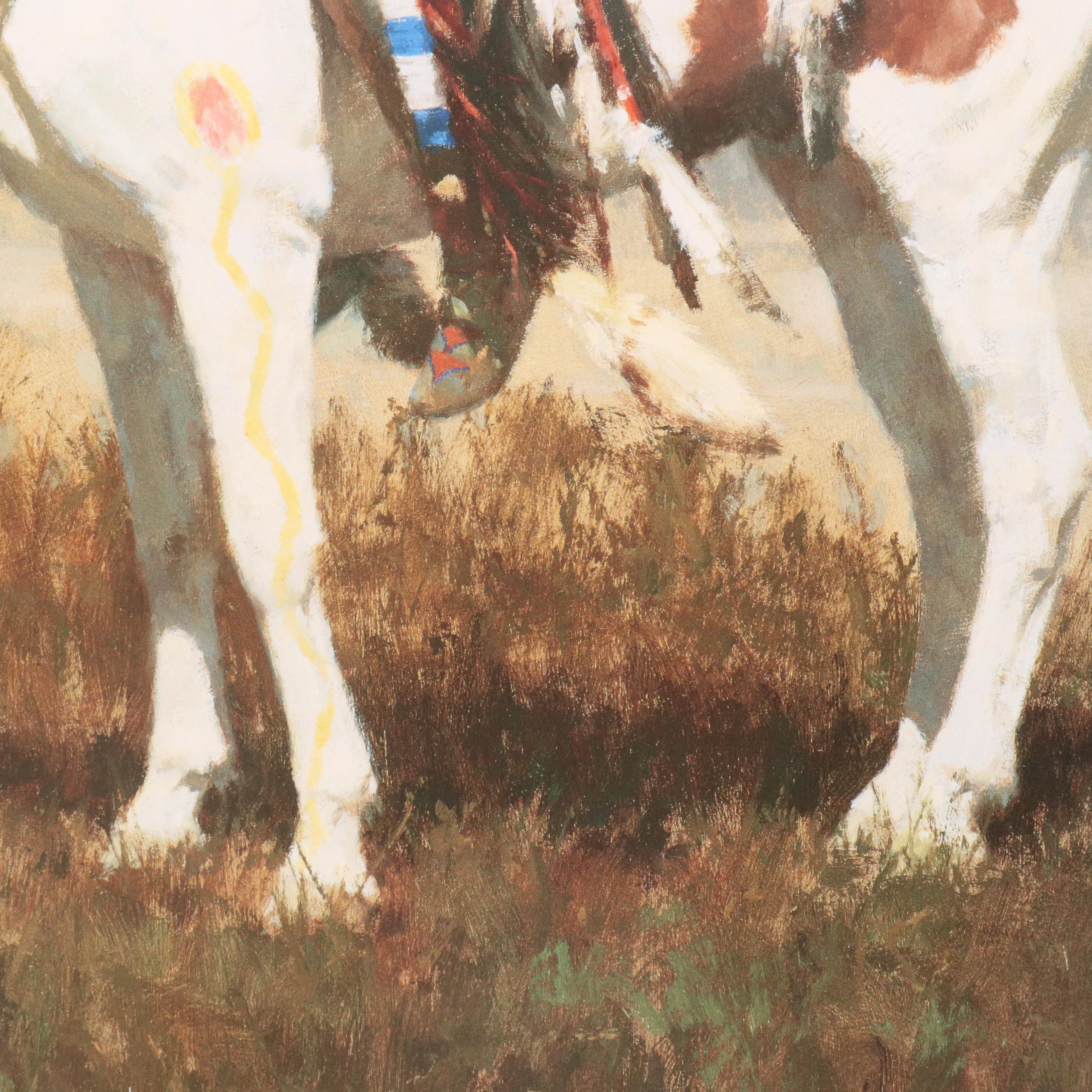 Offset Lithograph "Spirit of the Plains" After Howard Terpning