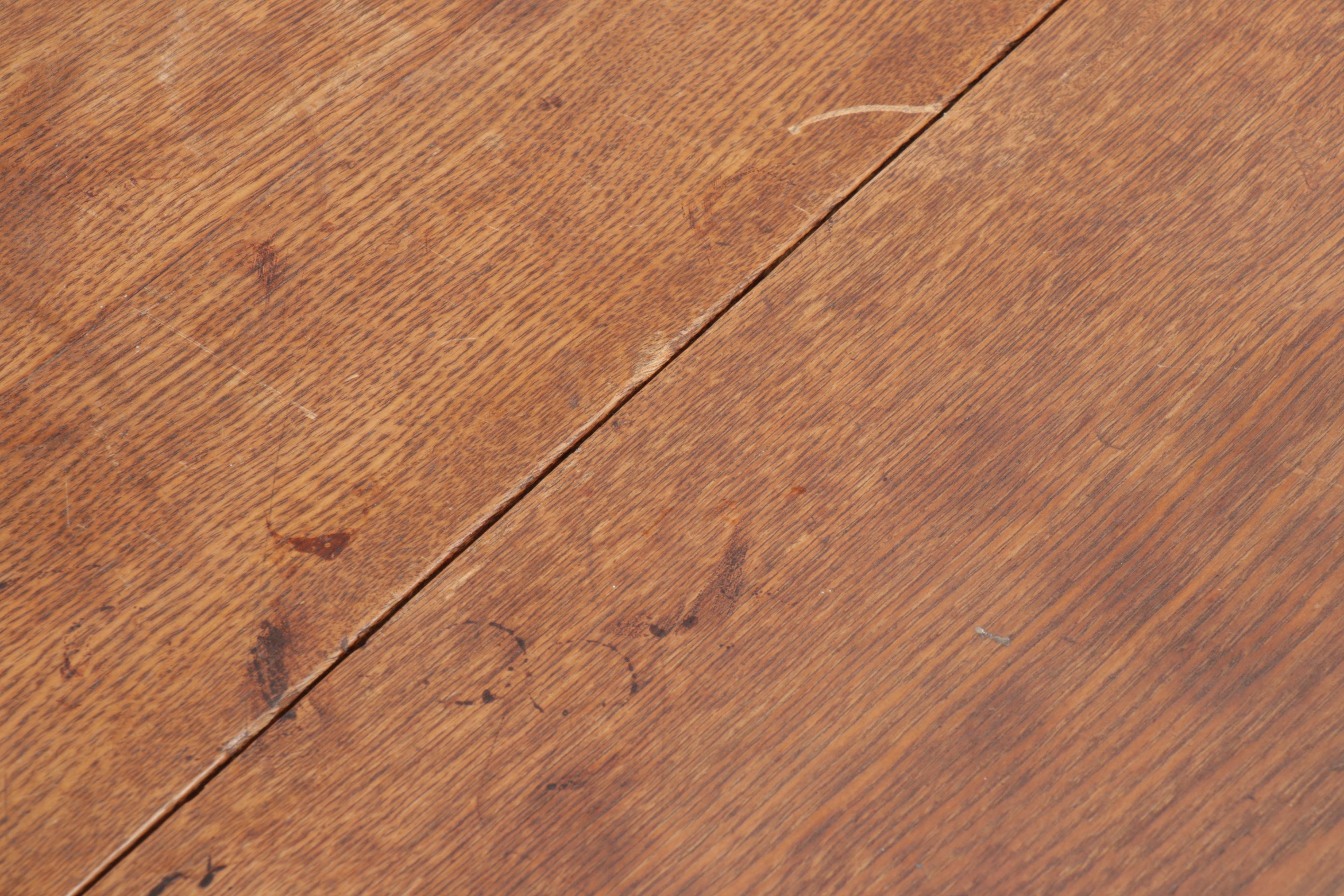 Country Sheraton Oak Drop-Leaf Table, Late 19th/Early 20th Century