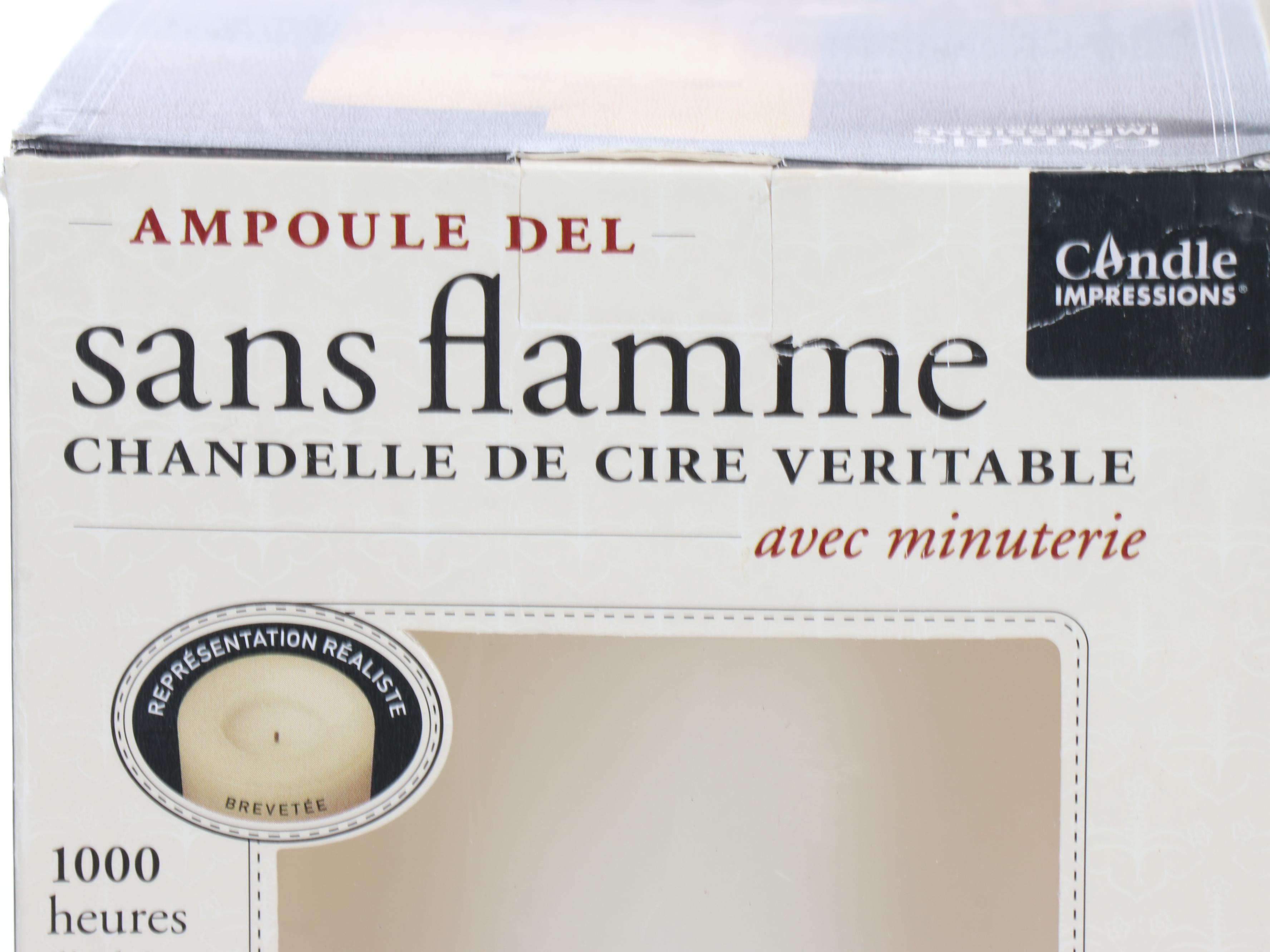 Candle Impressions Vanilla Scented and Other Flameless Candles