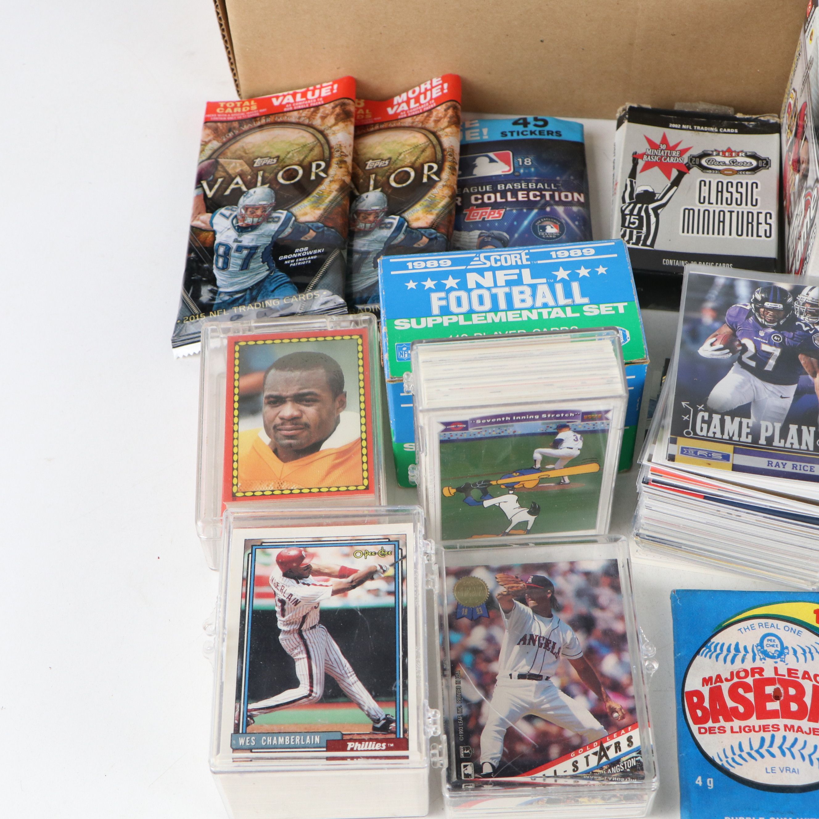 Topps with Other Sports Cards Featuring Tom Brady Commemorative Patch and More